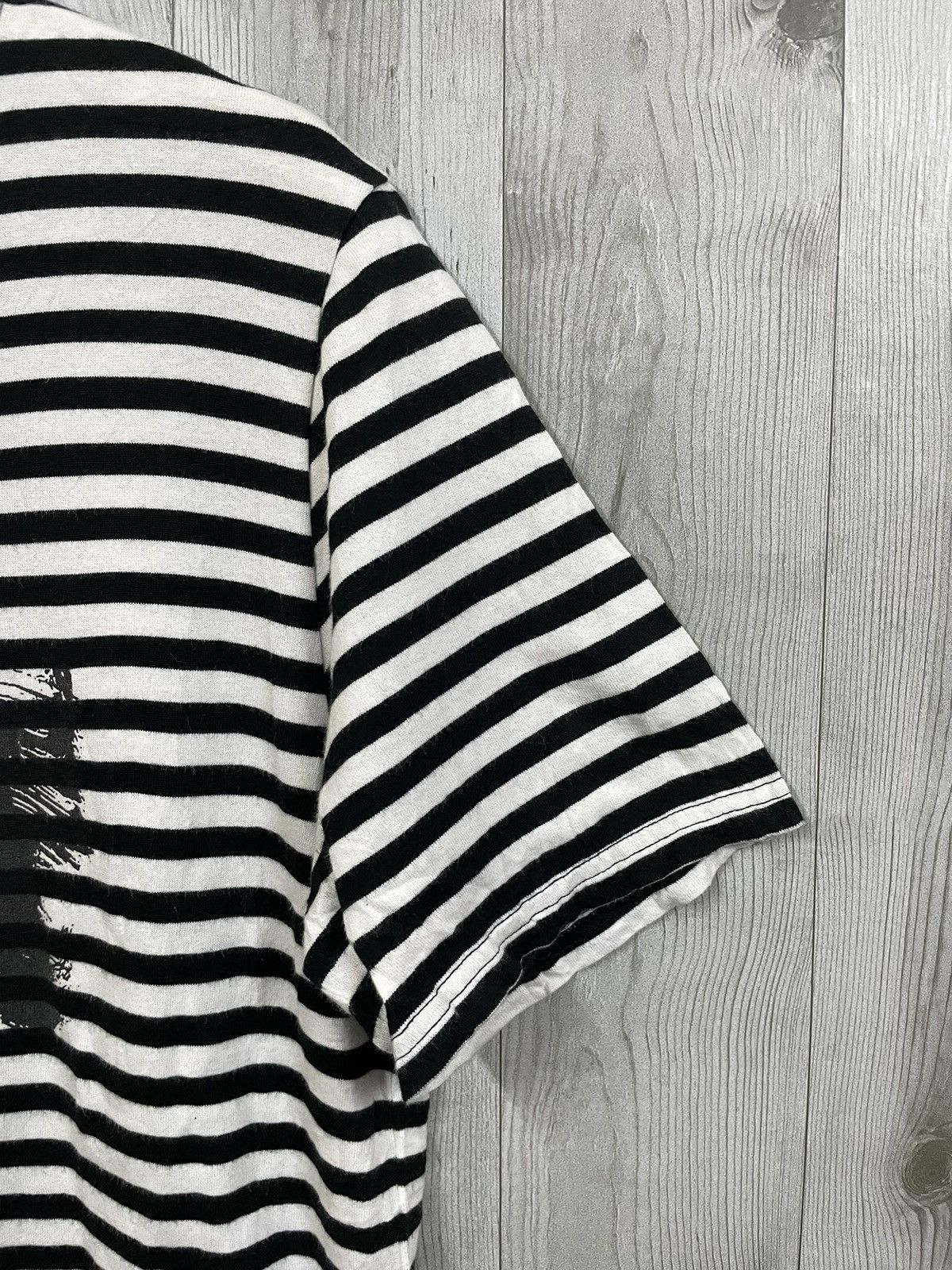 Nirvana × Number (N)ine Number Nine x Nirvavana Stripe Tshirt Size US XL / EU 56 / 4 - 3 Thumbnail