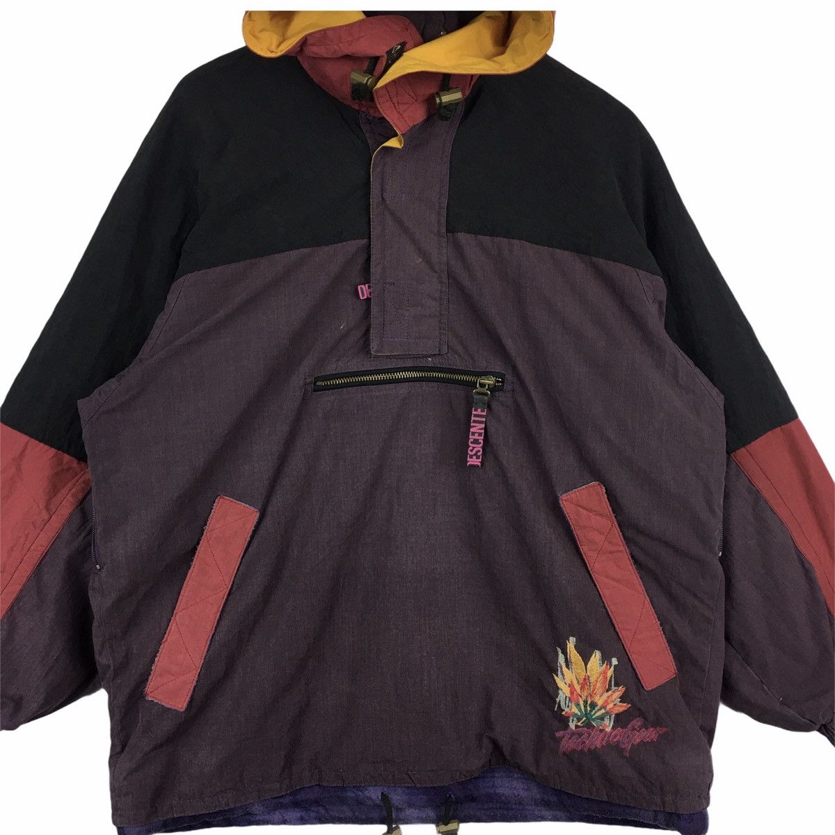 Descente Vtg DESCENTE JAPAN Ski Techno Gear Heavy Jacket Windbreaker Size US L / EU 52-54 / 3 - 2 Thumbnail