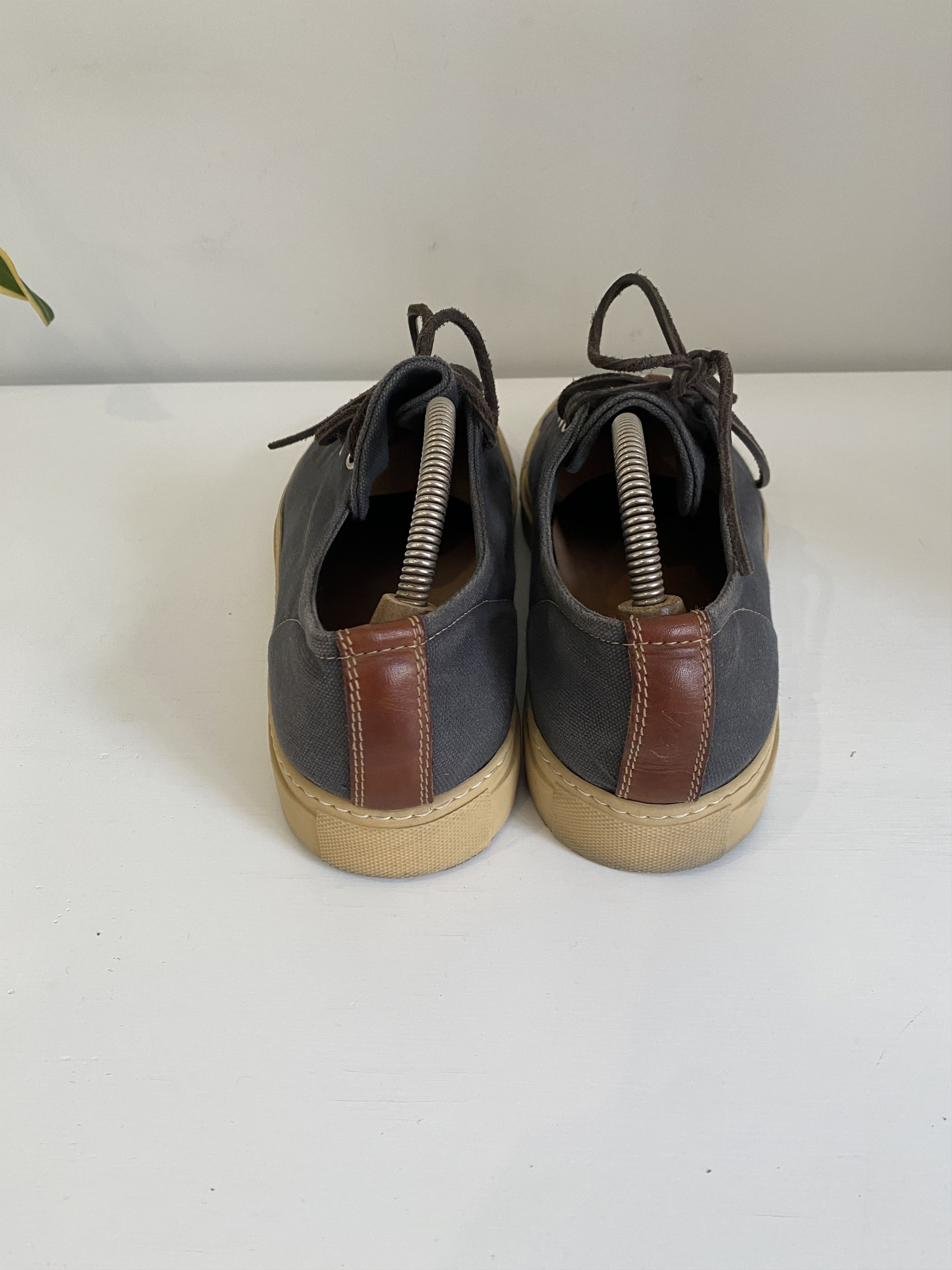 Buttero Buterro Low top Sneaker Leather Cotton Size 43-44 Size US 10.5 / EU 43-44 - 3 Thumbnail