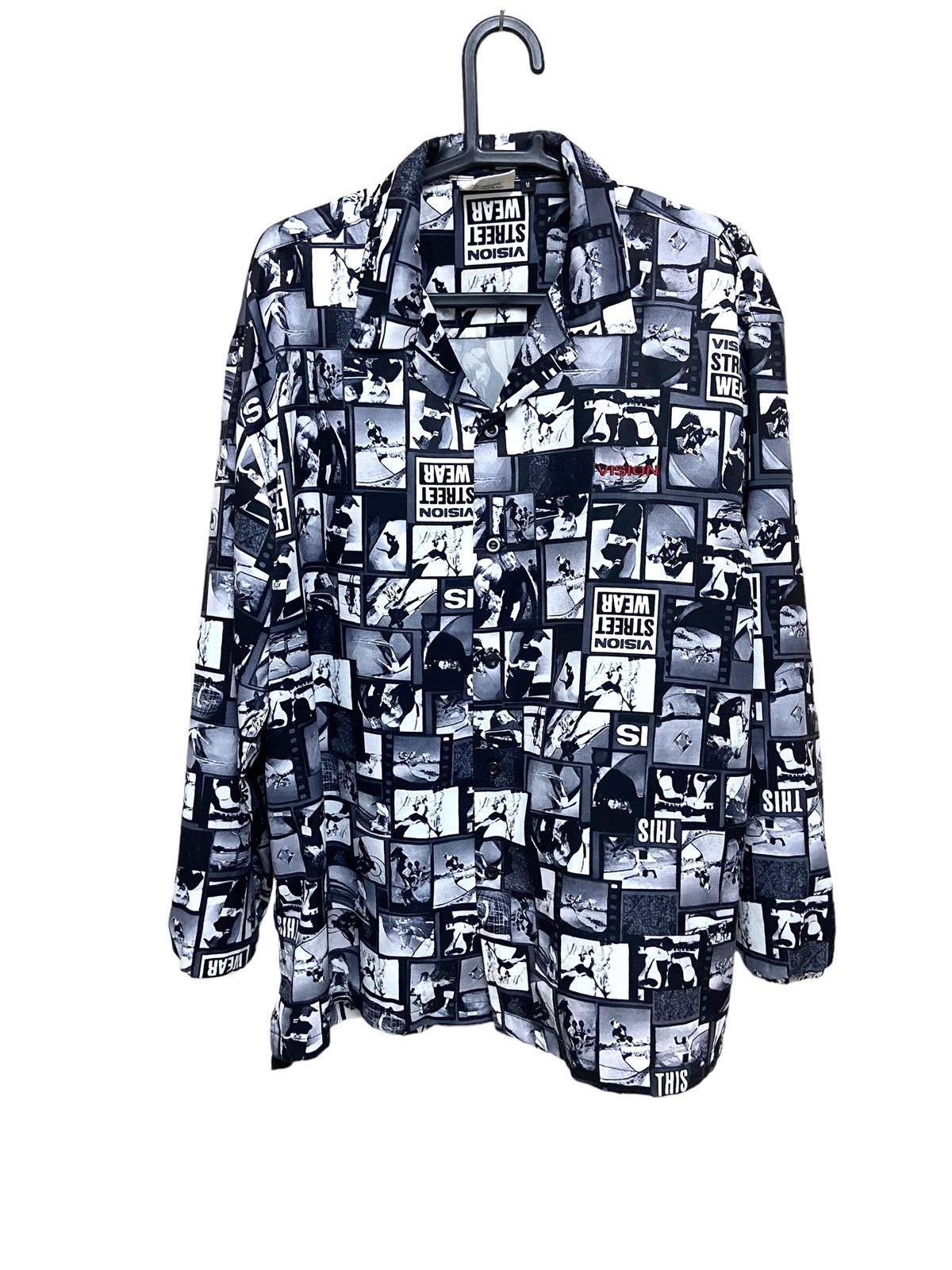 Vision Streetwear ‼️Vision Street Wear‼️ UPSIDE DOWN Full-Printed Shirts Size US M / EU 48-50 / 2 - 1 Thumbnail