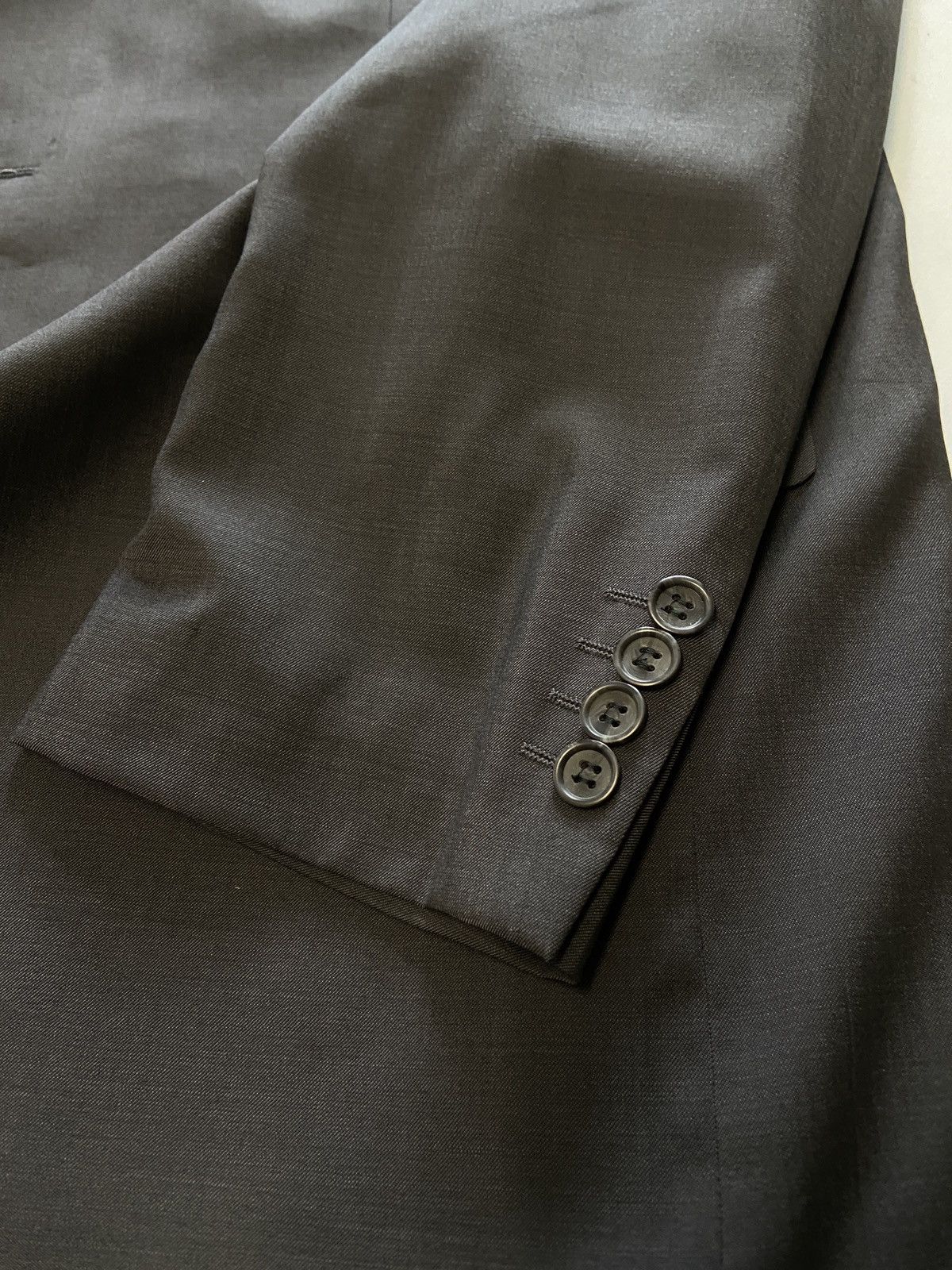 Balmain × Pierre Balmain Pierre Balmain Paris wool suit jacket blazer Size 48L - 9 Thumbnail