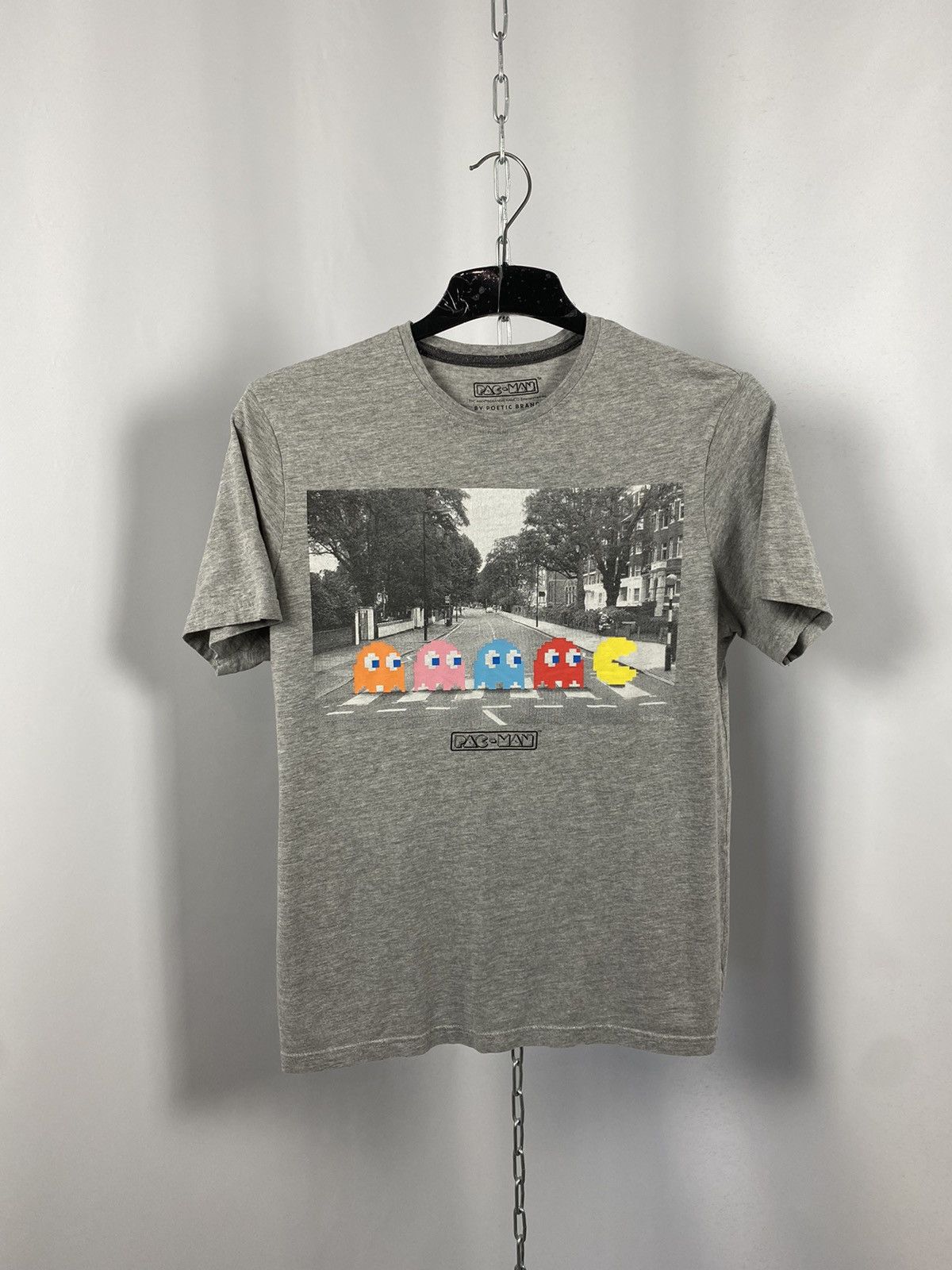 Band Tees The Beatles x pac man gray T-shirts band tee rock tee size M Size US S / EU 44-46 / 1 - 1 Thumbnail