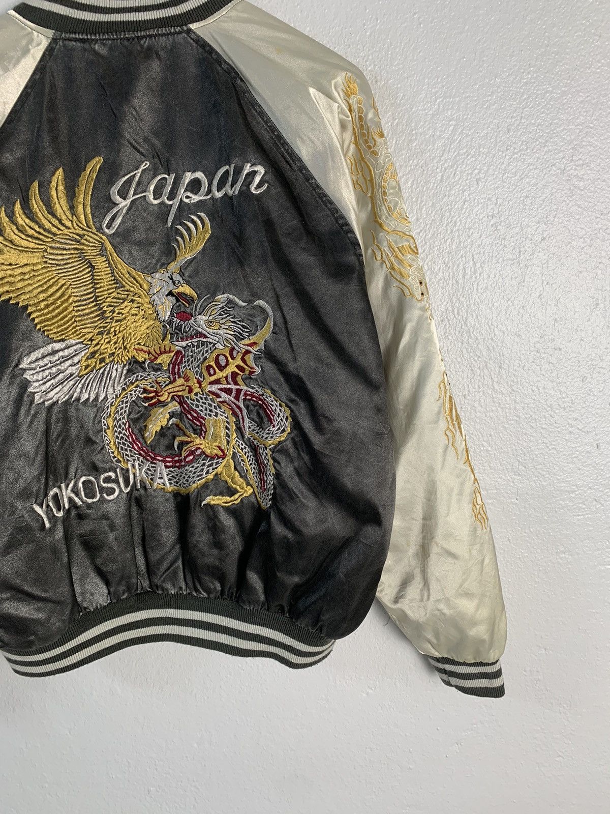 Japanese Brand US 740N Stadium Yokosuka Dragon Sukajan Jacket Size US L / EU 52-54 / 3 - 2 Thumbnail