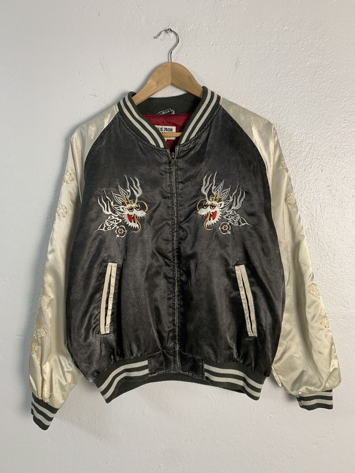 Japanese Brand US 740N Stadium Yokosuka Dragon Sukajan Jacket Size US L / EU 52-54 / 3 - 8 Thumbnail