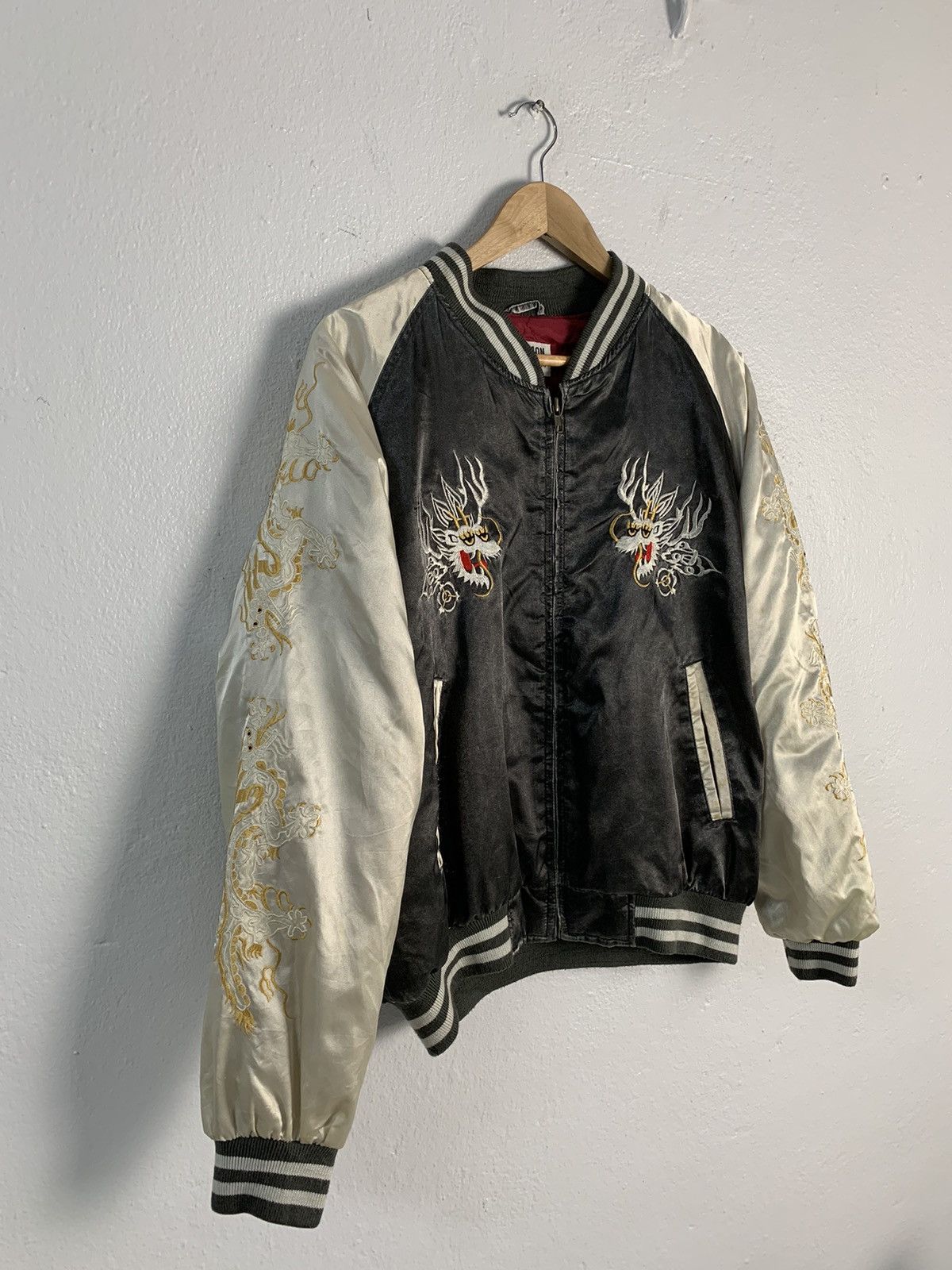 Japanese Brand US 740N Stadium Yokosuka Dragon Sukajan Jacket Size US L / EU 52-54 / 3 - 10 Thumbnail