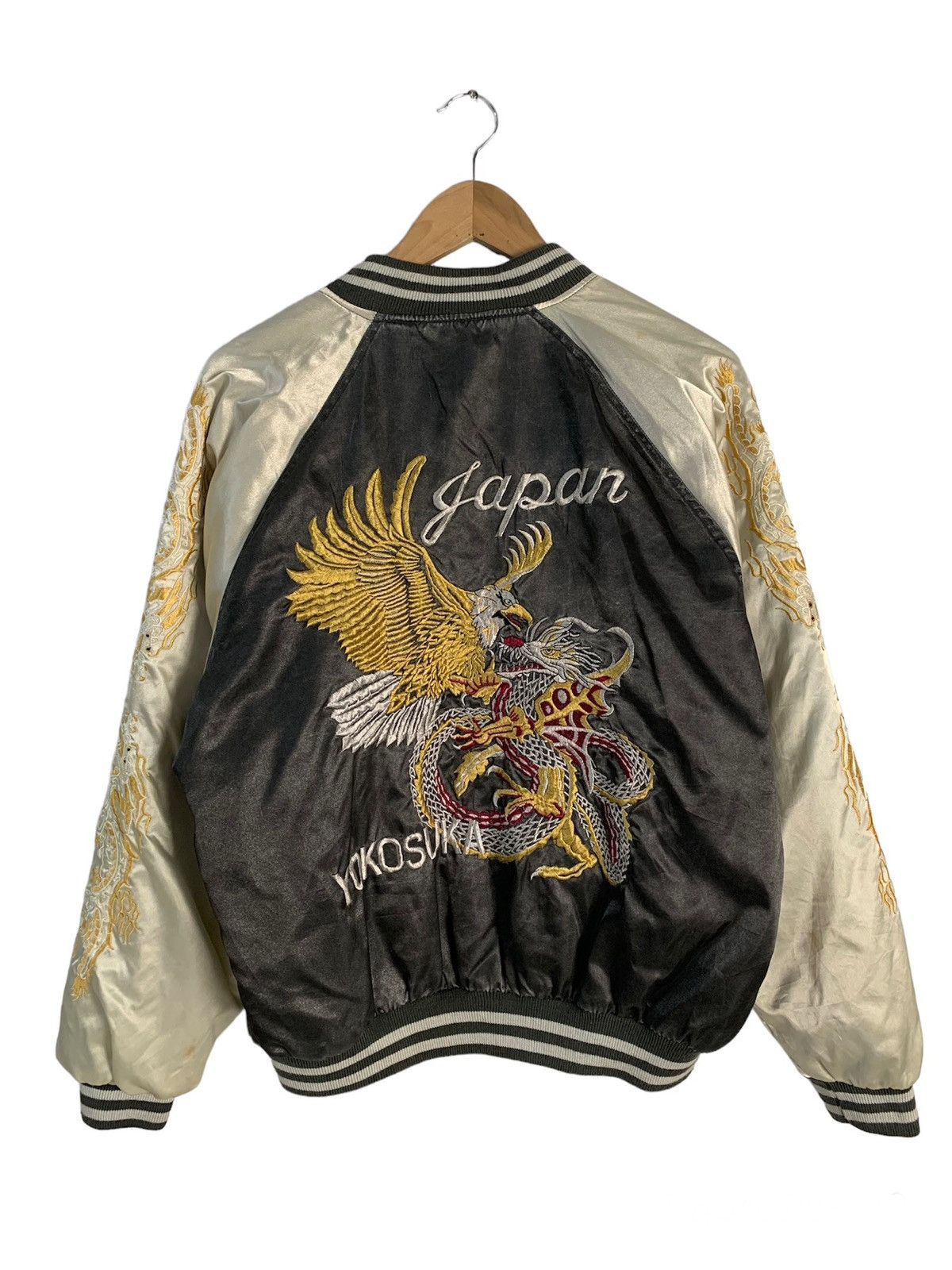 Japanese Brand US 740N Stadium Yokosuka Dragon Sukajan Jacket Size US L / EU 52-54 / 3 - 1 Thumbnail