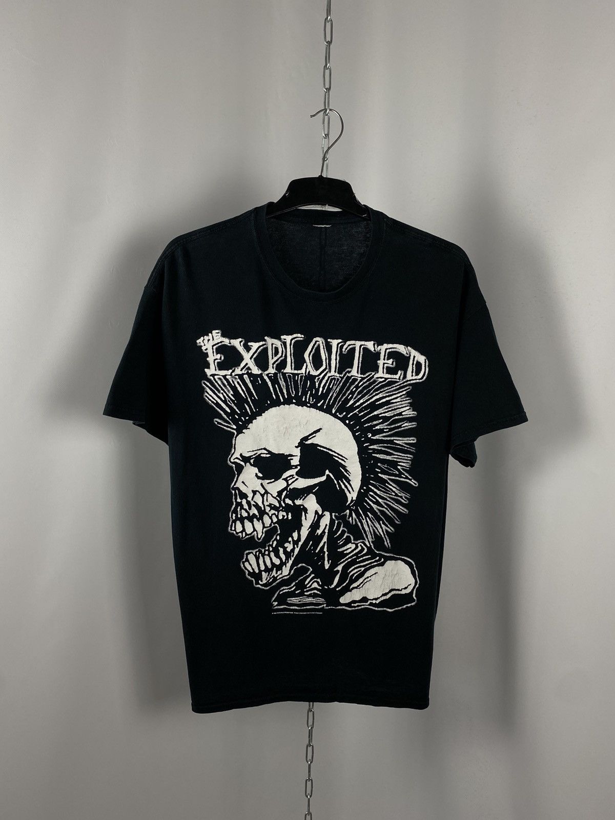 Band Tees The Exploited 1996 vintage big logo rock tee band tee size L Size US L / EU 52-54 / 3 - 1 Thumbnail