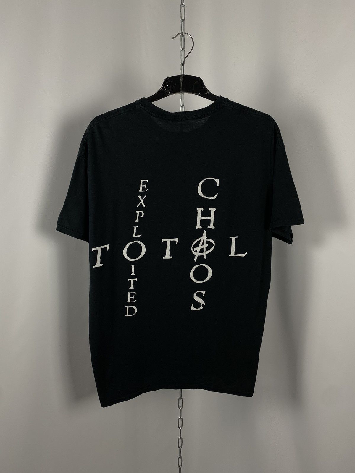 Band Tees The Exploited 1996 vintage big logo rock tee band tee size L Size US L / EU 52-54 / 3 - 6 Thumbnail