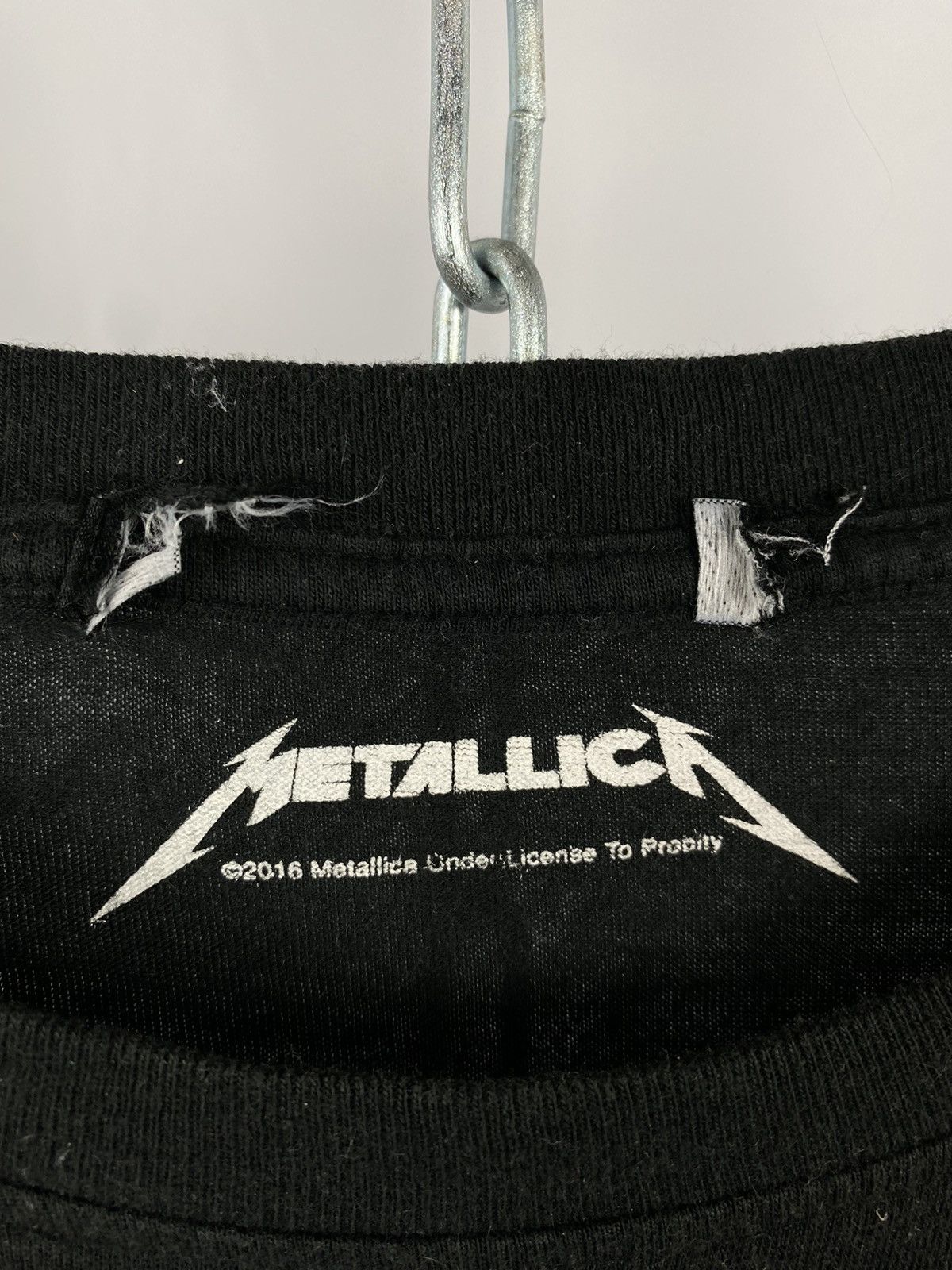 Metallica Metallica T-shirts big logo band rock tee streetwear size L Size US L / EU 52-54 / 3 - 4 Thumbnail