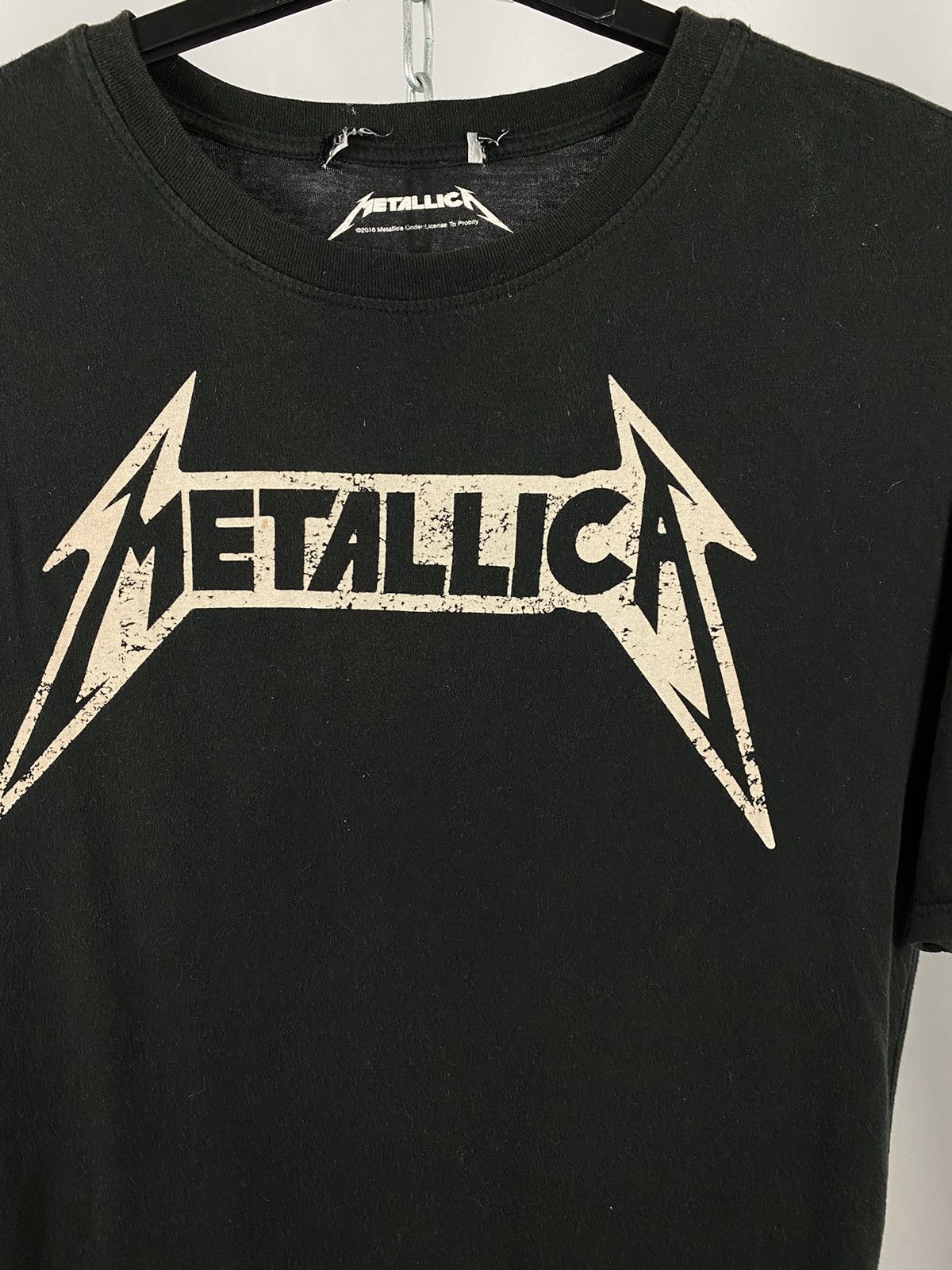 Metallica Metallica T-shirts big logo band rock tee streetwear size L Size US L / EU 52-54 / 3 - 3 Thumbnail