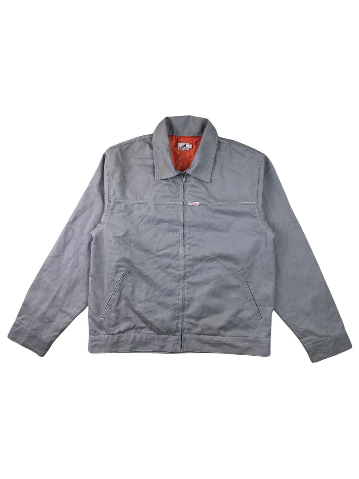 Vintage VINTAGE 90s XLARGE ZIPPER WORKWEAR JACKET Size US M / EU 48-50 / 2 - 2 Thumbnail