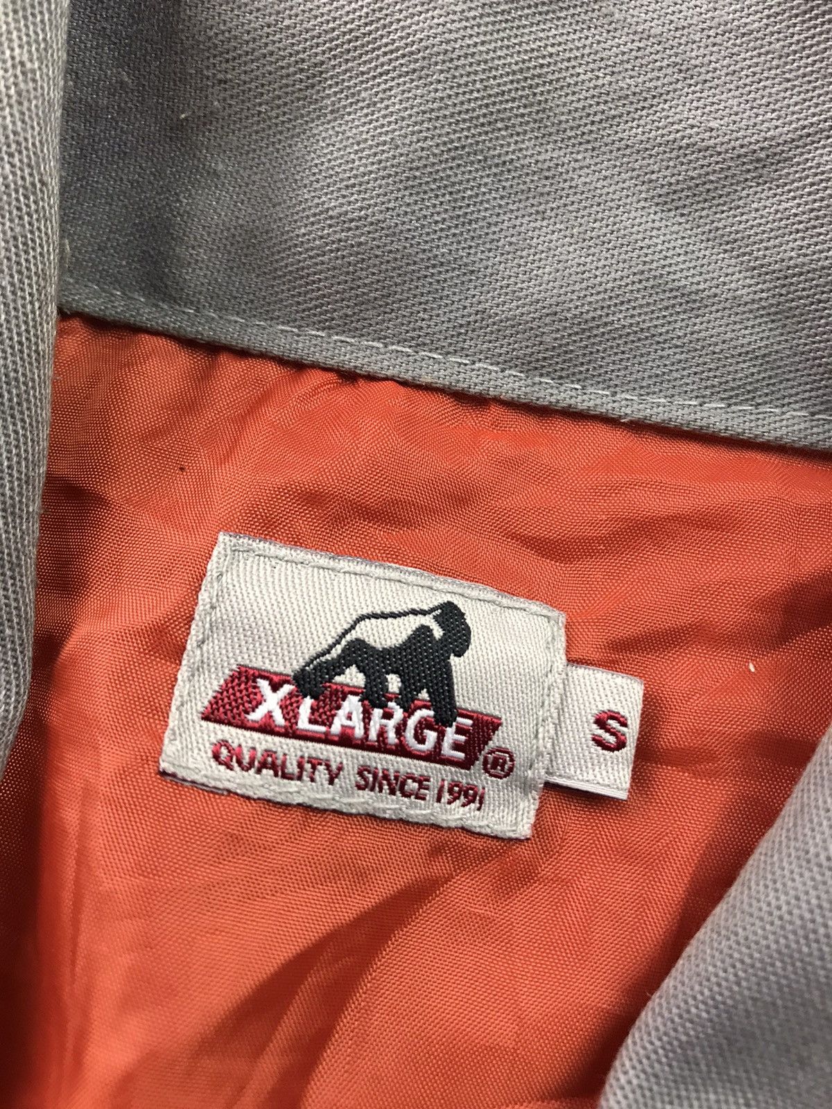 Vintage VINTAGE 90s XLARGE ZIPPER WORKWEAR JACKET Size US M / EU 48-50 / 2 - 6 Thumbnail