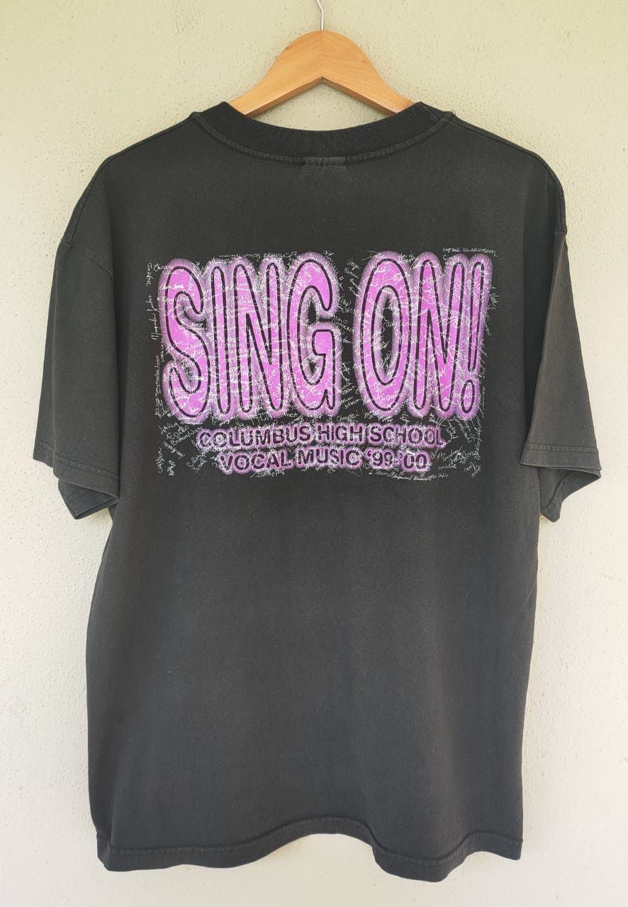 Vintage Vintage High School College T Size US L / EU 52-54 / 3 - 3 Thumbnail