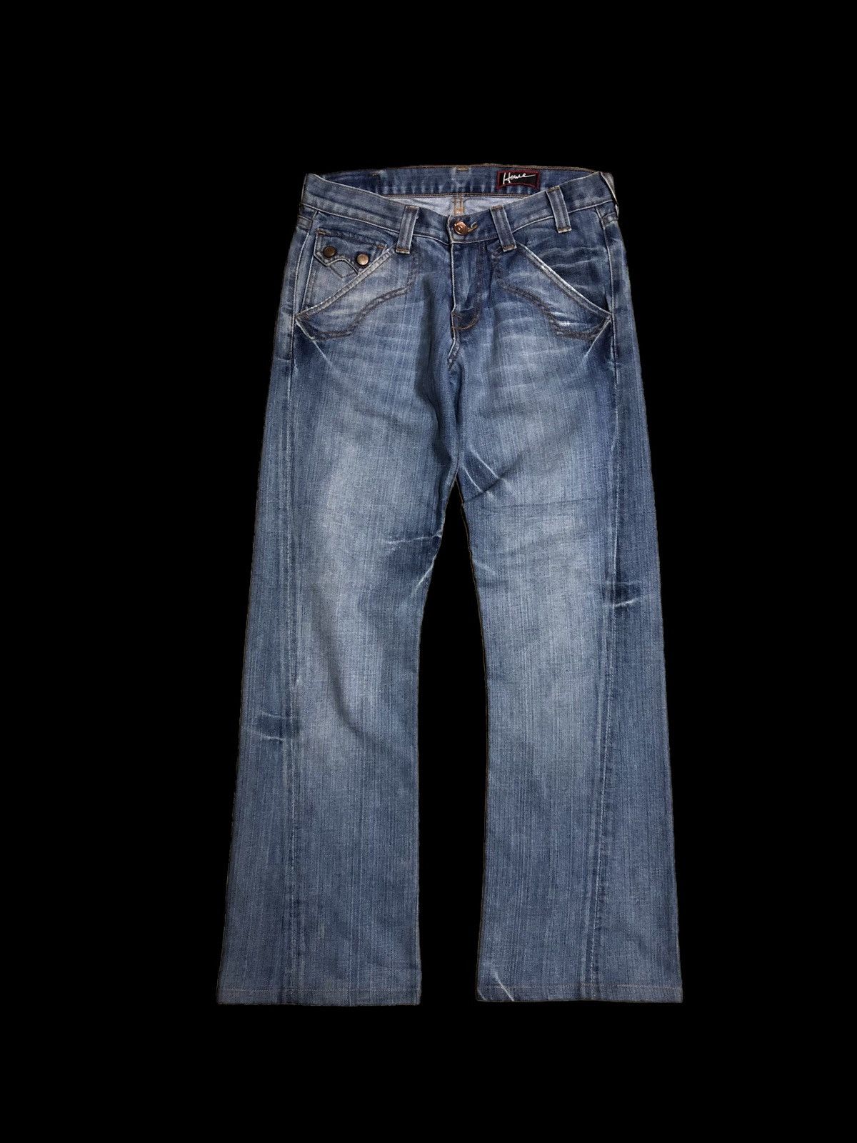 Howe FLARED⚡️TWIST DENIM BY HOWE Size US 30 / EU 46 - 1 Thumbnail
