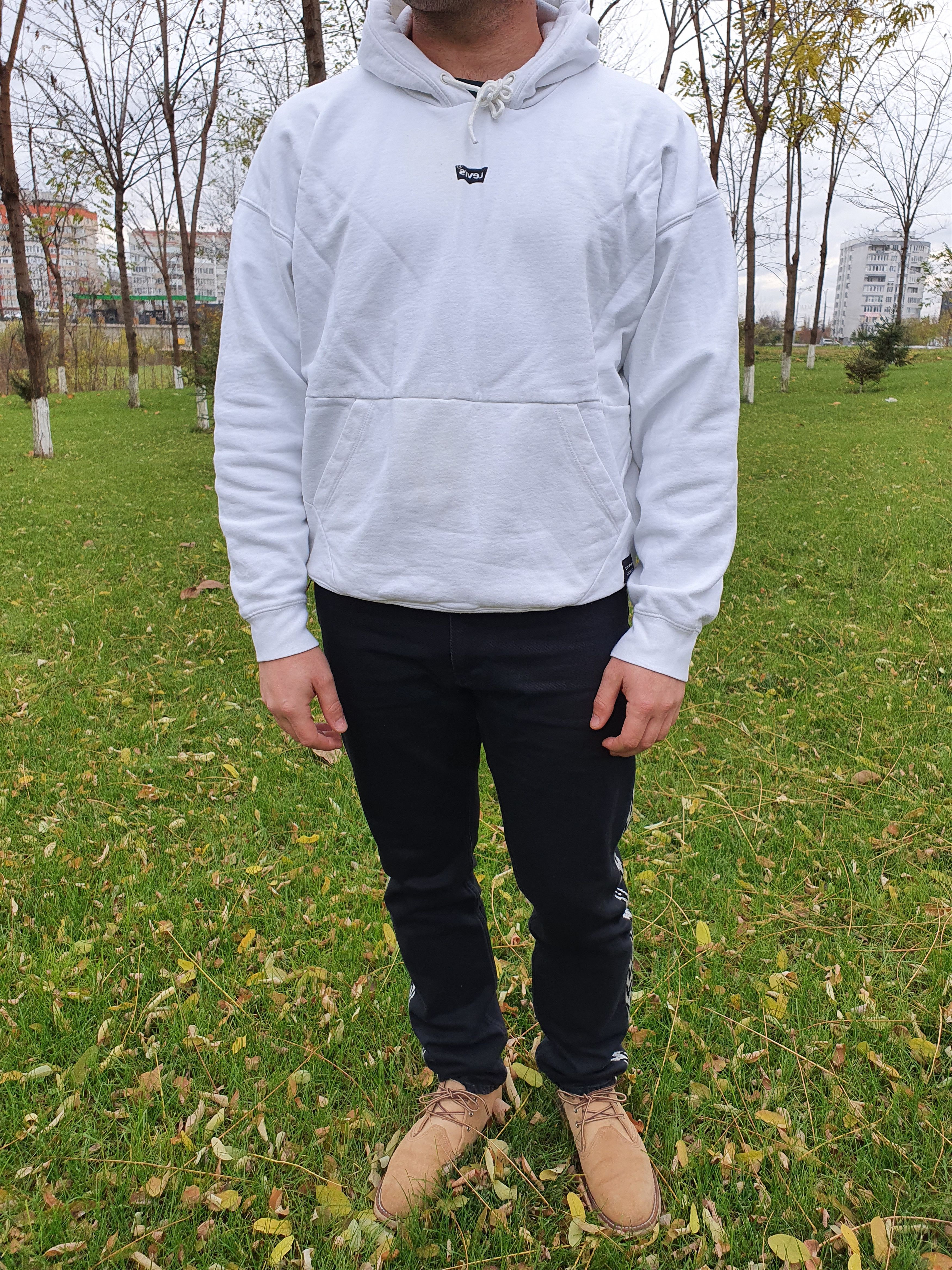 Levi's × Levi's Vintage Clothing Rare Box Logo Levi's Vintage White Hoodie Size US M / EU 48-50 / 2 - 6 Thumbnail