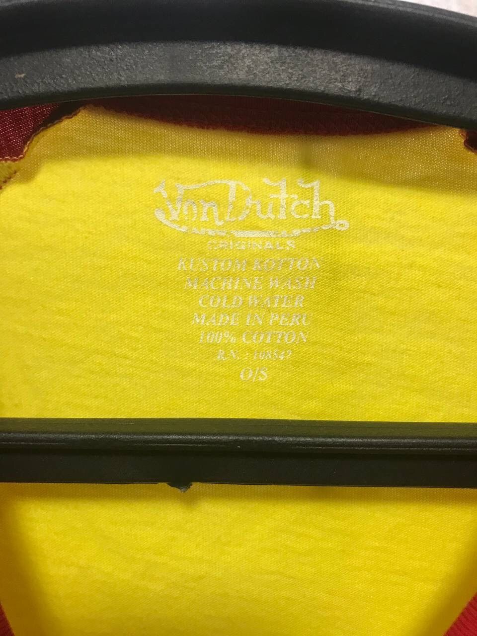 Vintage × Von Dutch Vintage Von Dutch Long Sleeve Tee Shirt Size US L / EU 52-54 / 3 - 6 Thumbnail