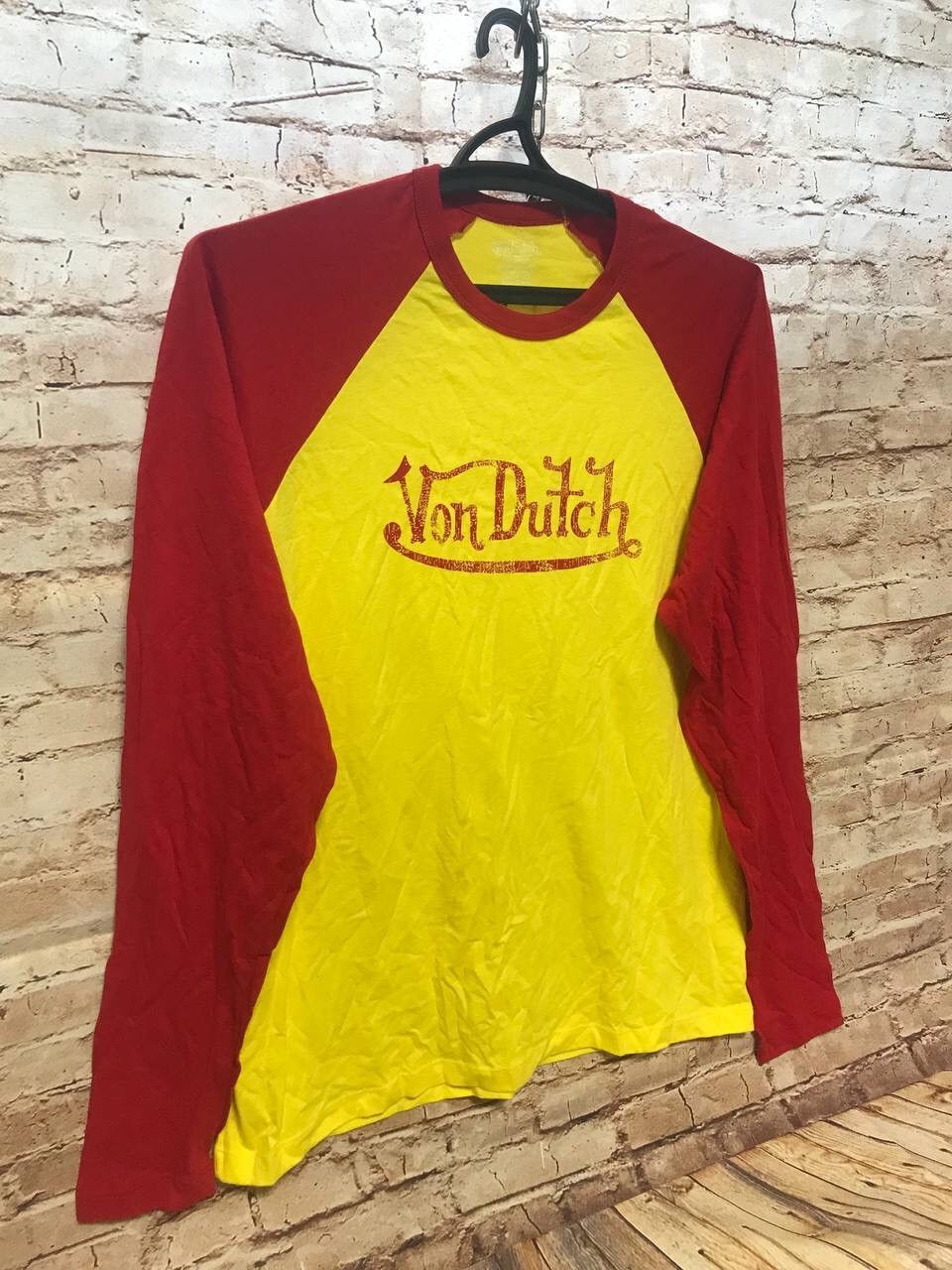 Vintage × Von Dutch Vintage Von Dutch Long Sleeve Tee Shirt Size US L / EU 52-54 / 3 - 3 Thumbnail