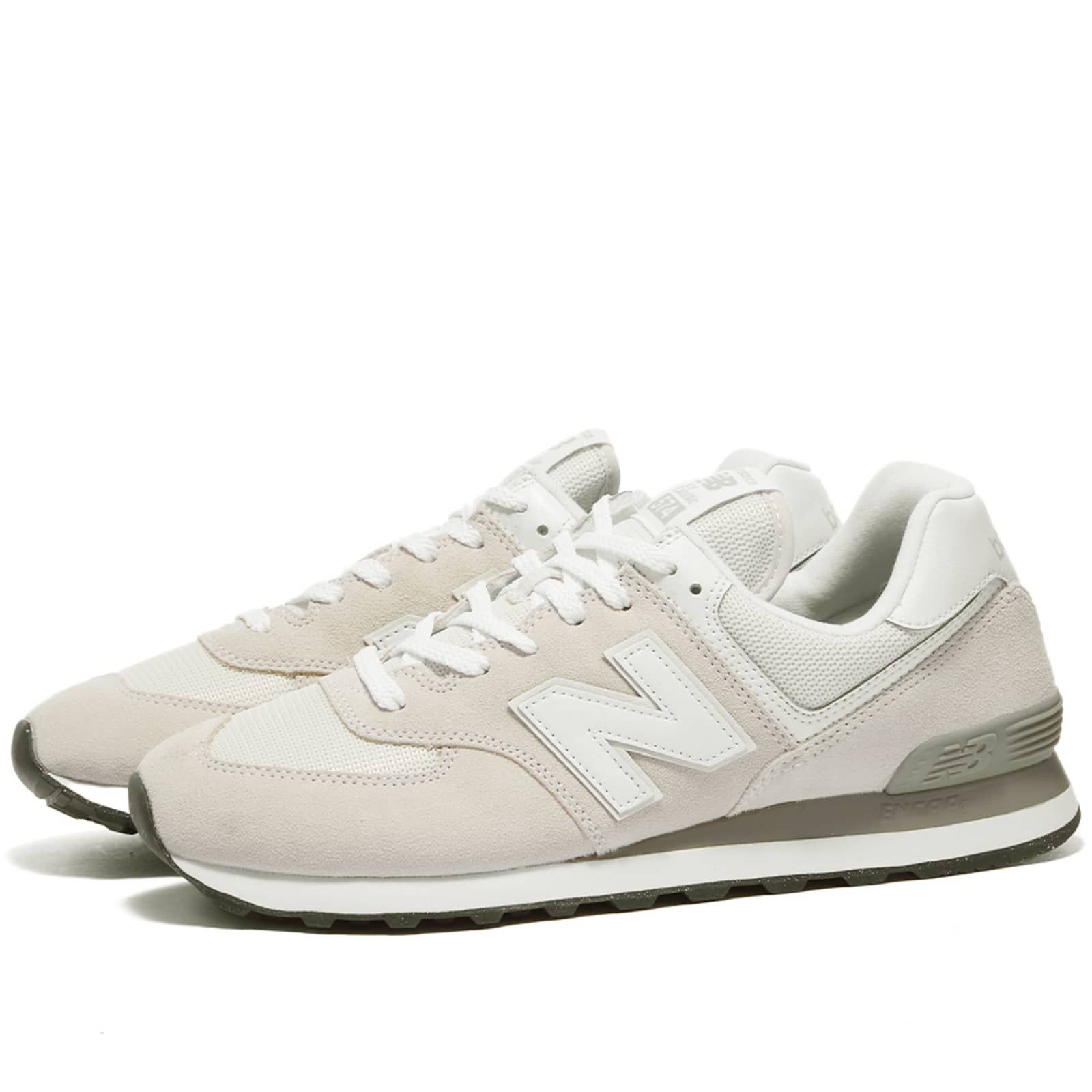 New Balance NEW BALANCE ML574EVW WHITE GREY US 9 EU 42.5 Size US 9 / EU 42 - 1 Thumbnail