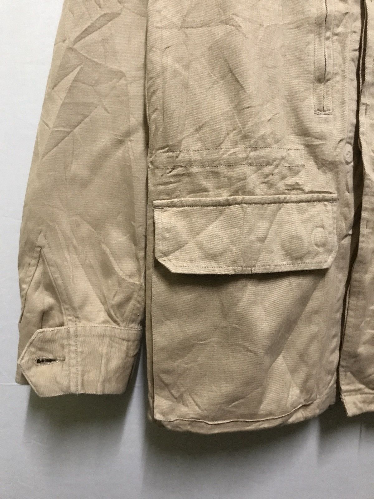 CABANE de ZUCCa × Issey Miyake Zucca Jacket Army Japan Size US M / EU 48-50 / 2 - 3 Thumbnail