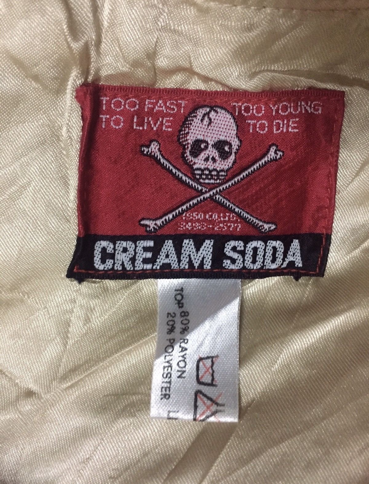 Japanese Brand Vintage Pink Dragon Captain Smile by Cream Soda Jacket Rare Size US L / EU 52-54 / 3 - 8 Thumbnail