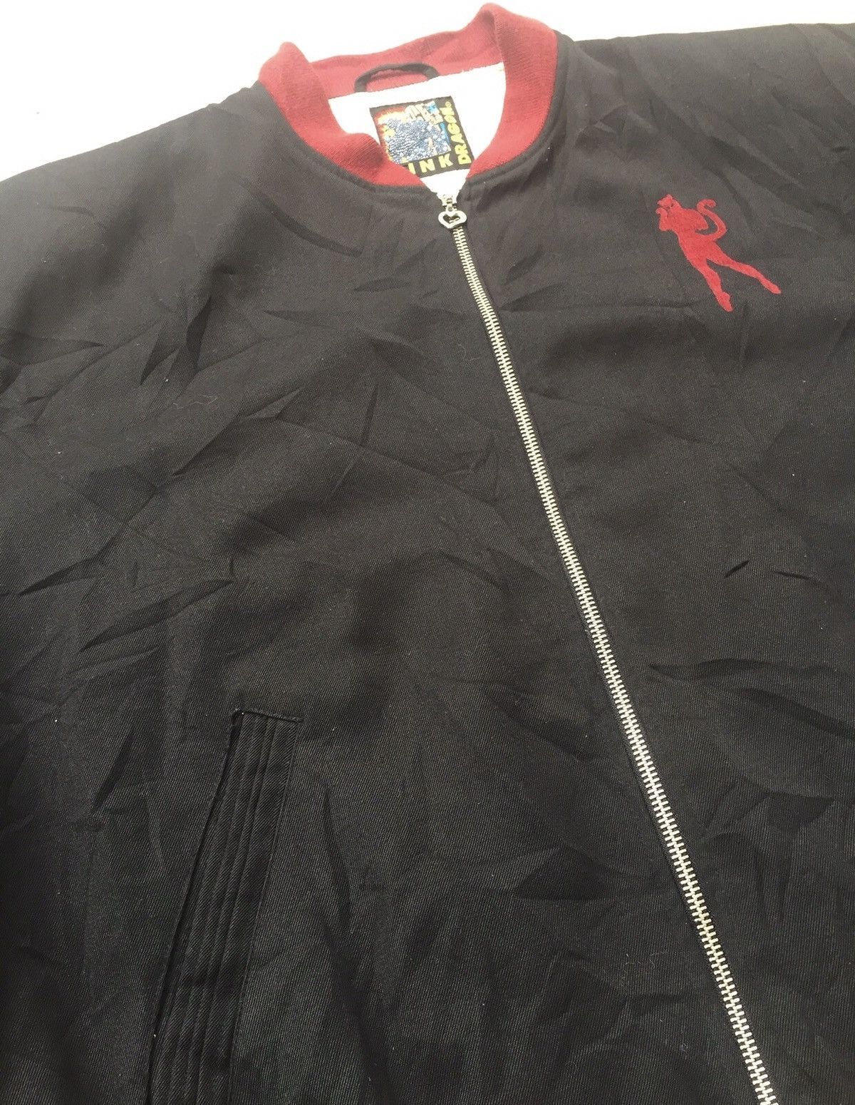 Japanese Brand Vintage Pink Dragon Captain Smile by Cream Soda Jacket Rare Size US L / EU 52-54 / 3 - 3 Thumbnail