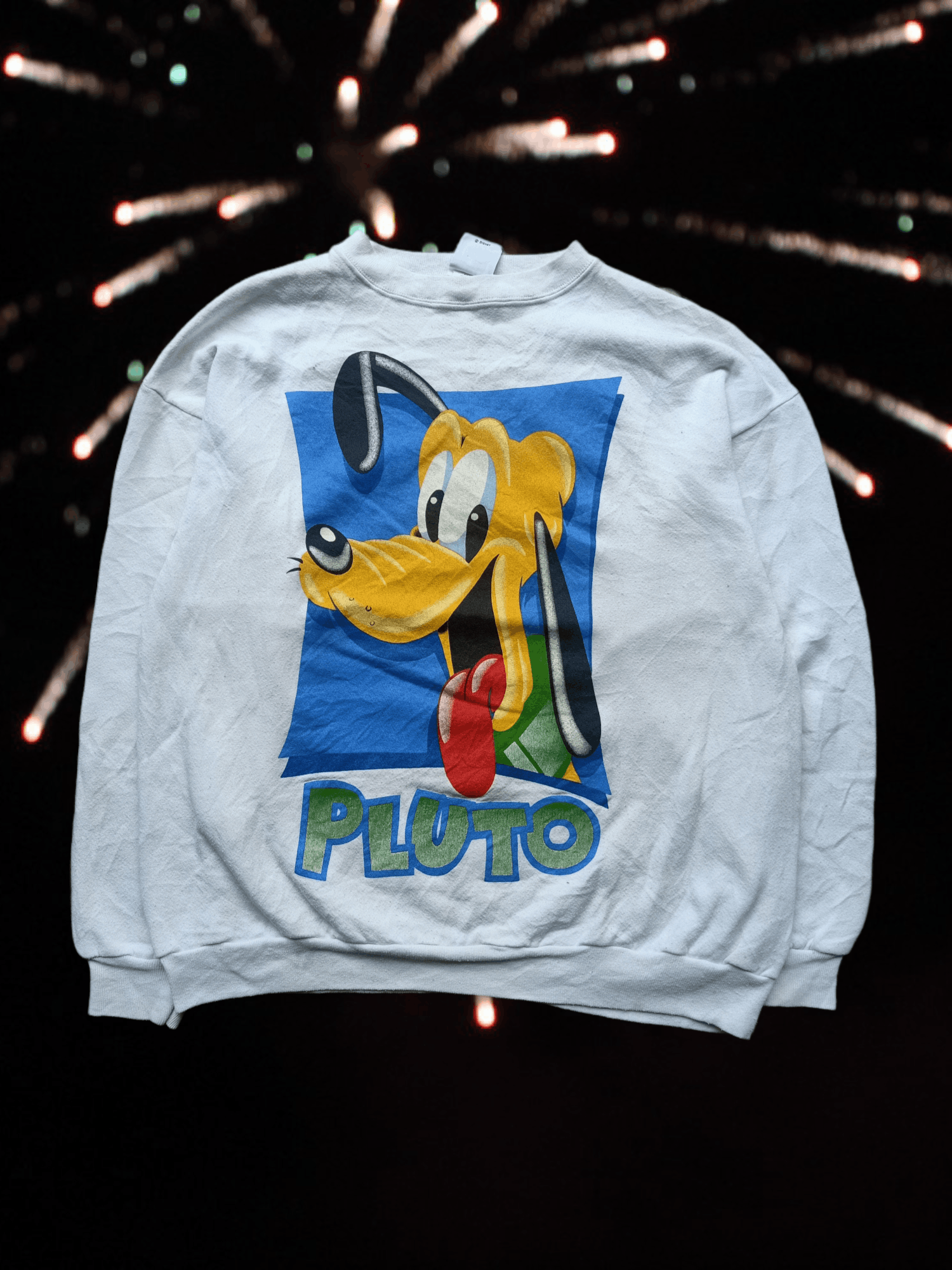 Disney × Vintage Vintage Disney Pluto Sweatshirt Size US M / EU 48-50 / 2 - 1 Thumbnail