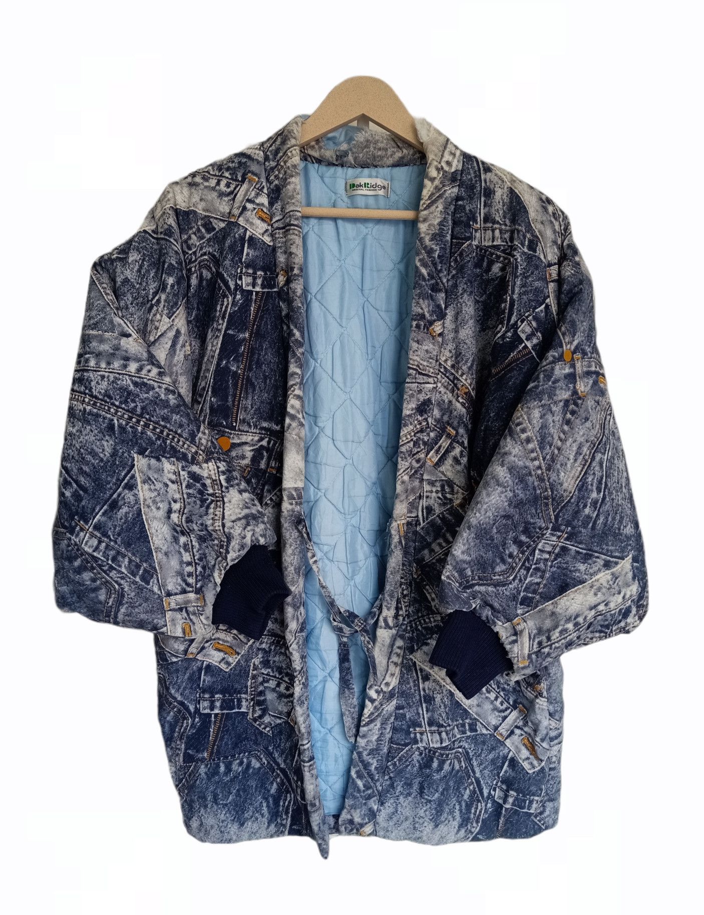 Japanese Brand Distressed Japanese Kimono Jeans Pattern Size US M / EU 48-50 / 2 - 3 Thumbnail