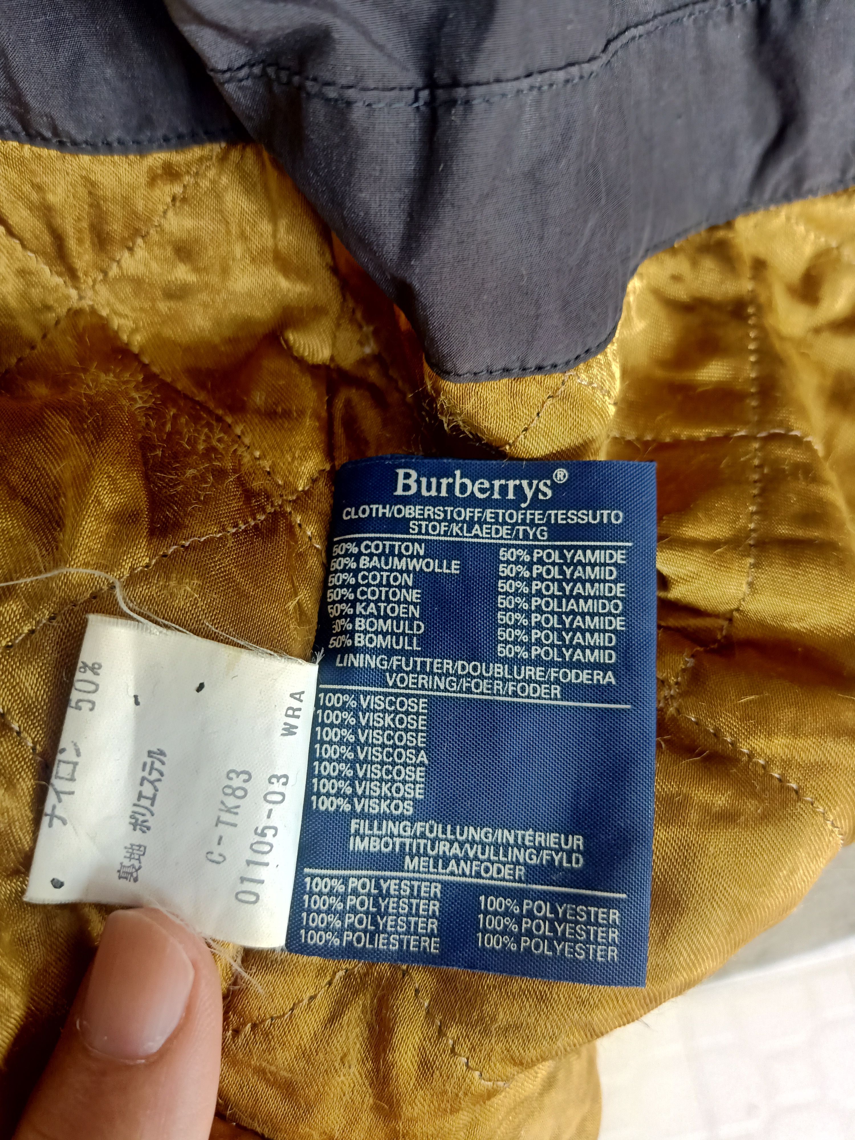 Burberry Burberry England Black Faded Jacket Size US M / EU 48-50 / 2 - 5 Thumbnail