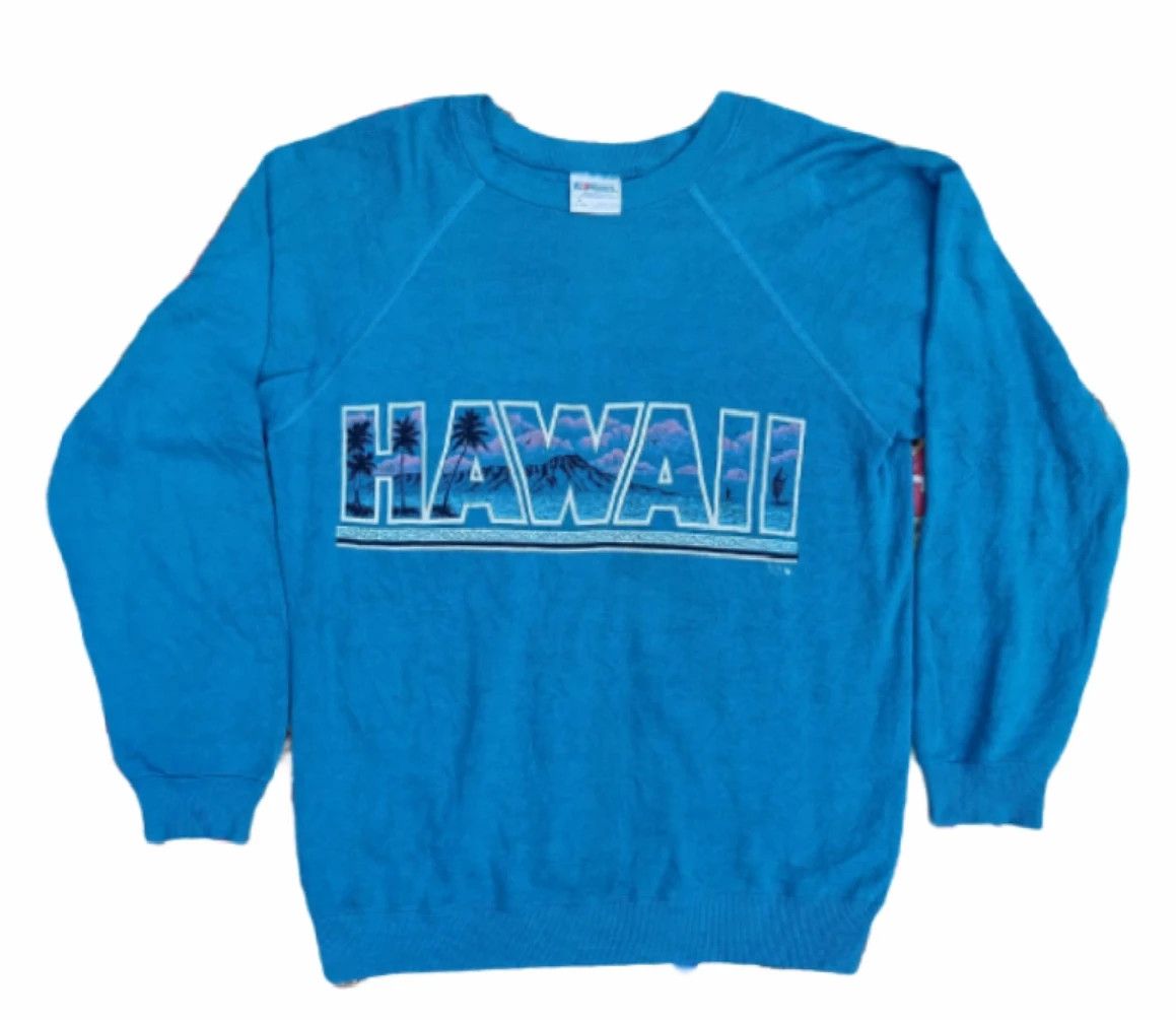 Hanes Vintage Hawaii Sweatshirt Size US M / EU 48-50 / 2 - 1 Thumbnail
