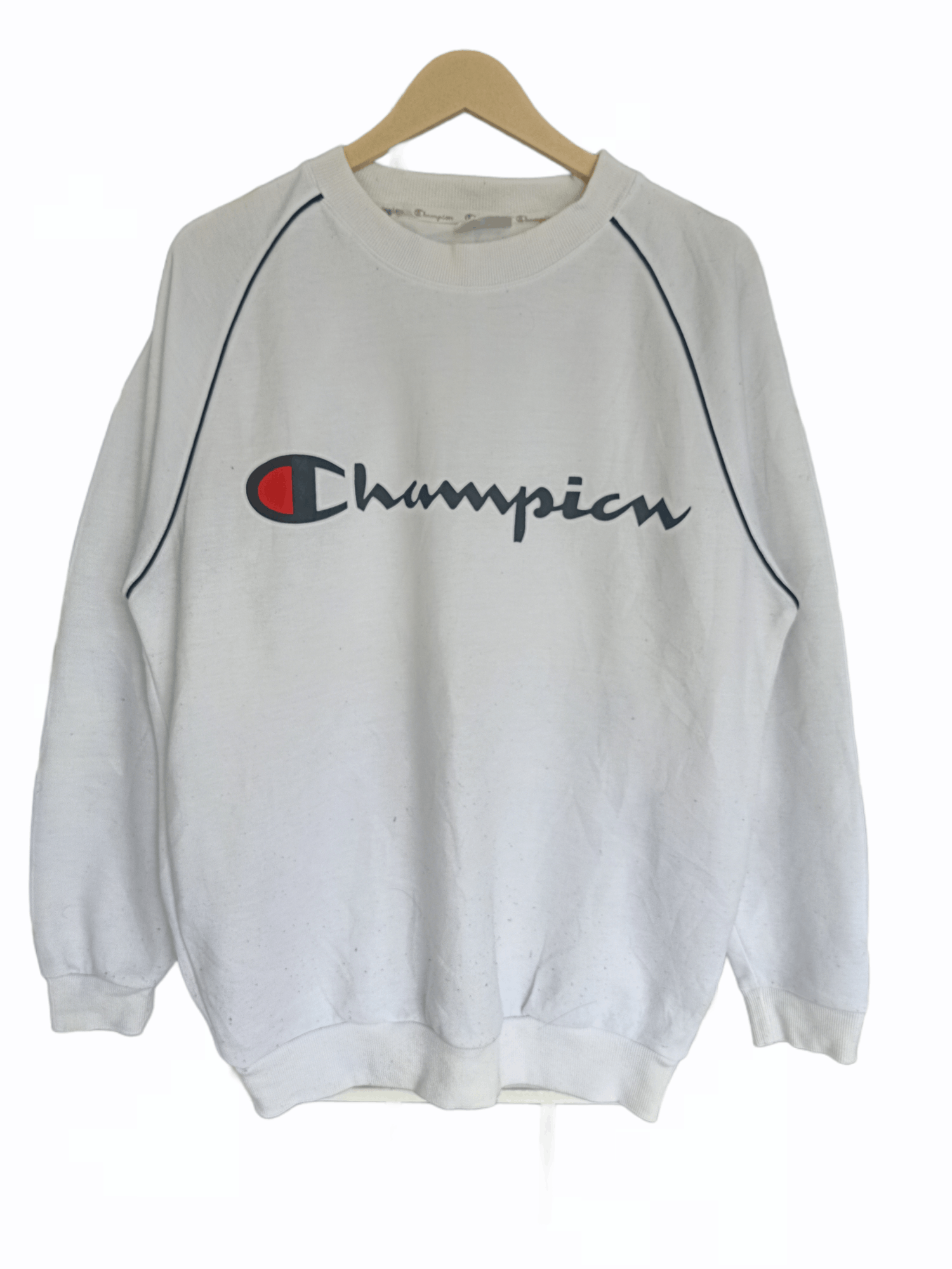 Champion × Vintage Vintage Champion Spell out sweatshirt Size US L / EU 52-54 / 3 - 2 Thumbnail