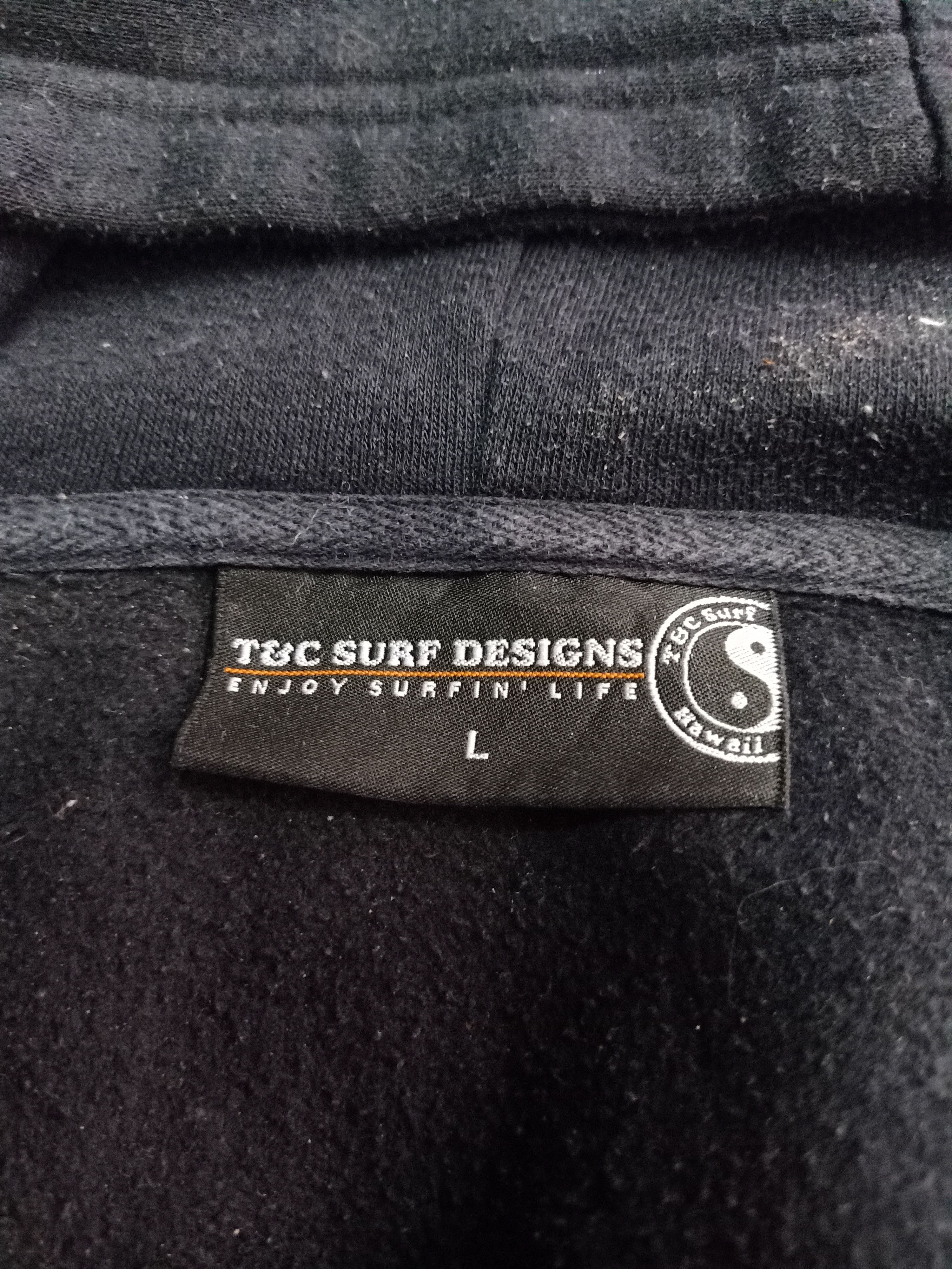 Vintage Surf Style Zipper Hoodie Size US L / EU 52-54 / 3 - 2 Thumbnail