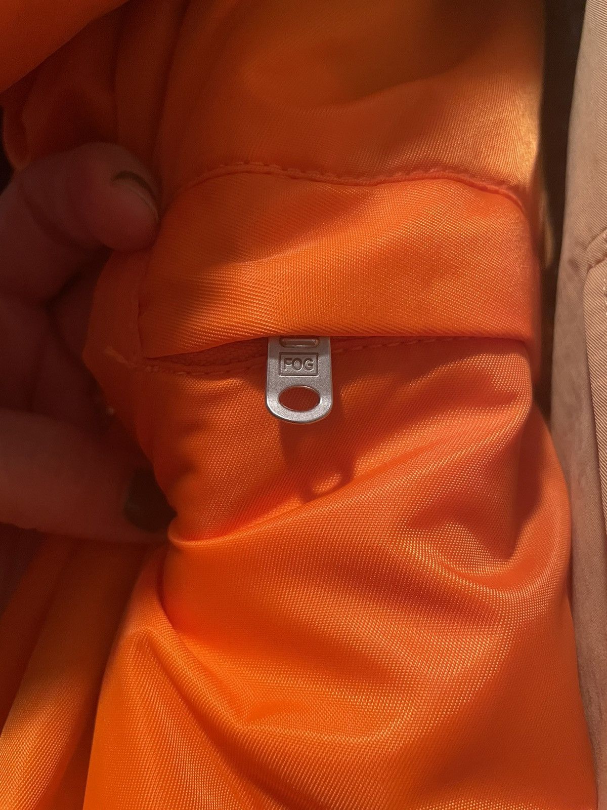 Fear of God FOG Fear Of God X Pacsun Orange Bomber Jacket 🧡 Size US S / EU 44-46 / 1 - 8 Thumbnail