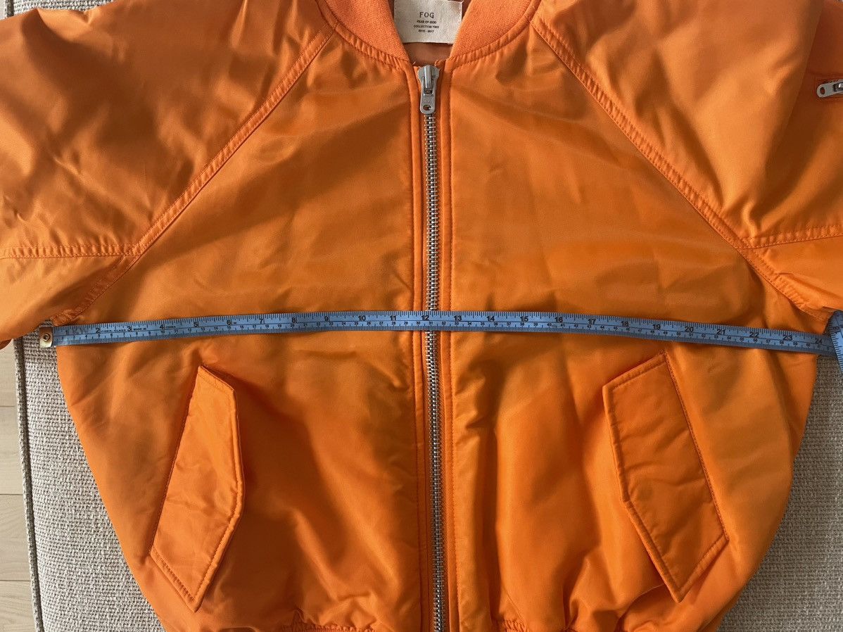 Fear of God FOG Fear Of God X Pacsun Orange Bomber Jacket 🧡 Size US S / EU 44-46 / 1 - 12 Thumbnail