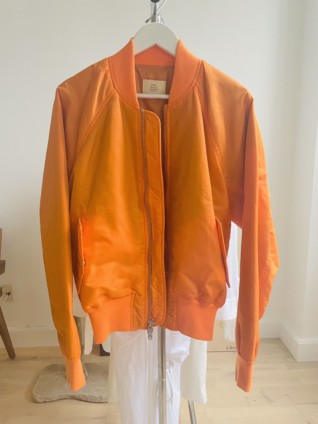 Fear of God FOG Fear Of God X Pacsun Orange Bomber Jacket 🧡 Size US S / EU 44-46 / 1 - 2 Thumbnail