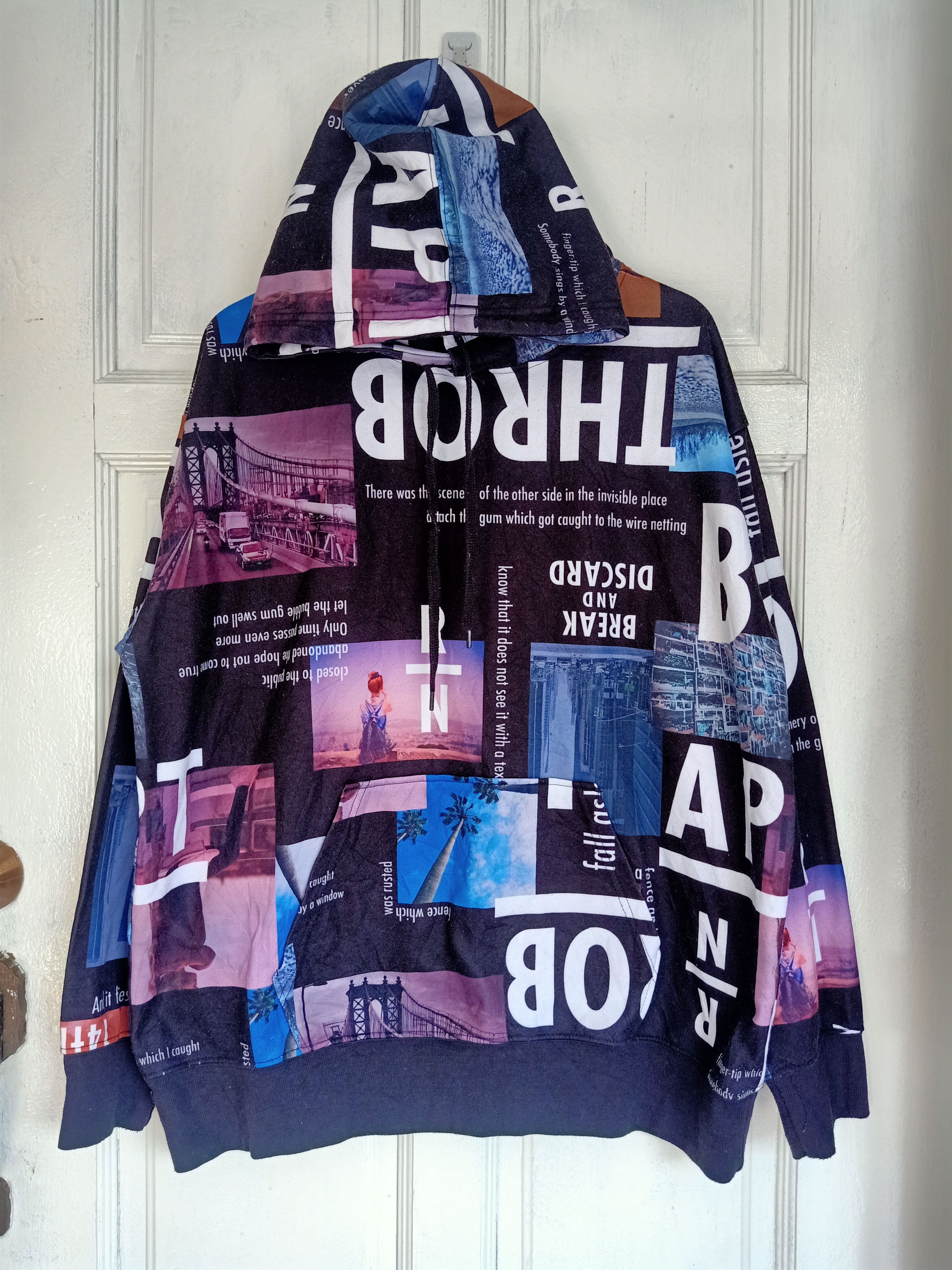 Japanese Brand Full Print Beaumere Hoodie Size US XXL / EU 58 / 5 - 1 Thumbnail