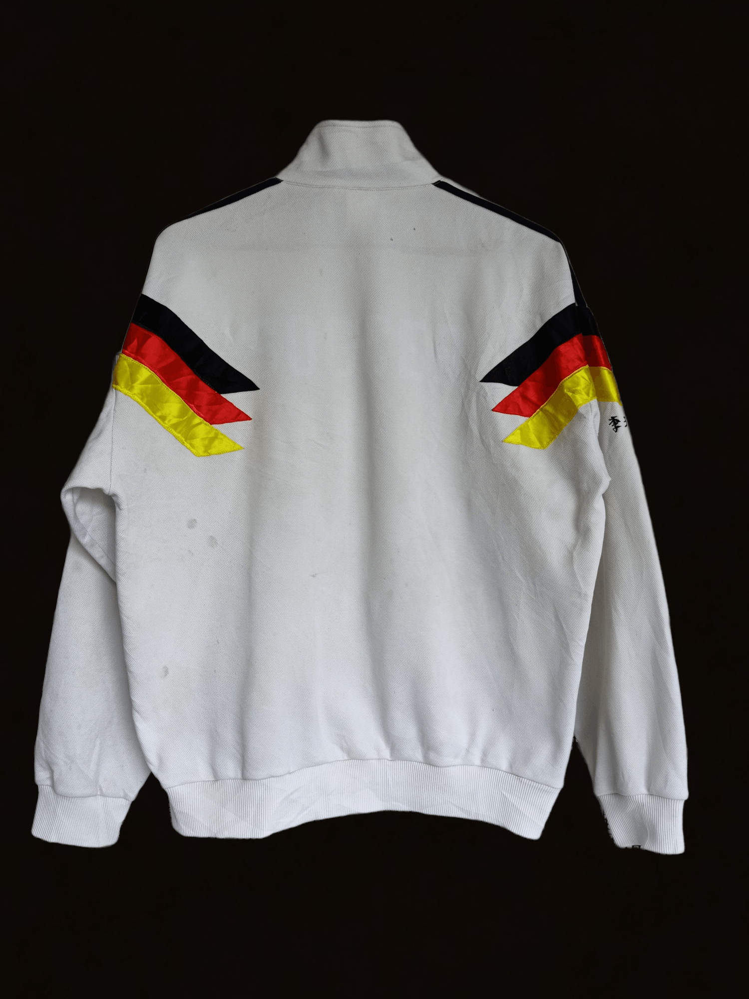 Adidas × Vintage Vintage Adidas Trefoil Germany Zipper Sweater Size US M / EU 48-50 / 2 - 4 Thumbnail