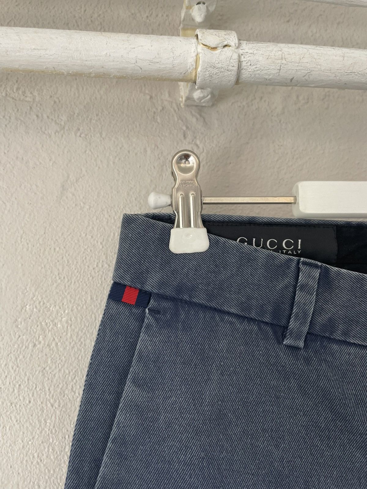 Gucci Blue College Fit Pants Size US 28 / EU 44 - 3 Thumbnail
