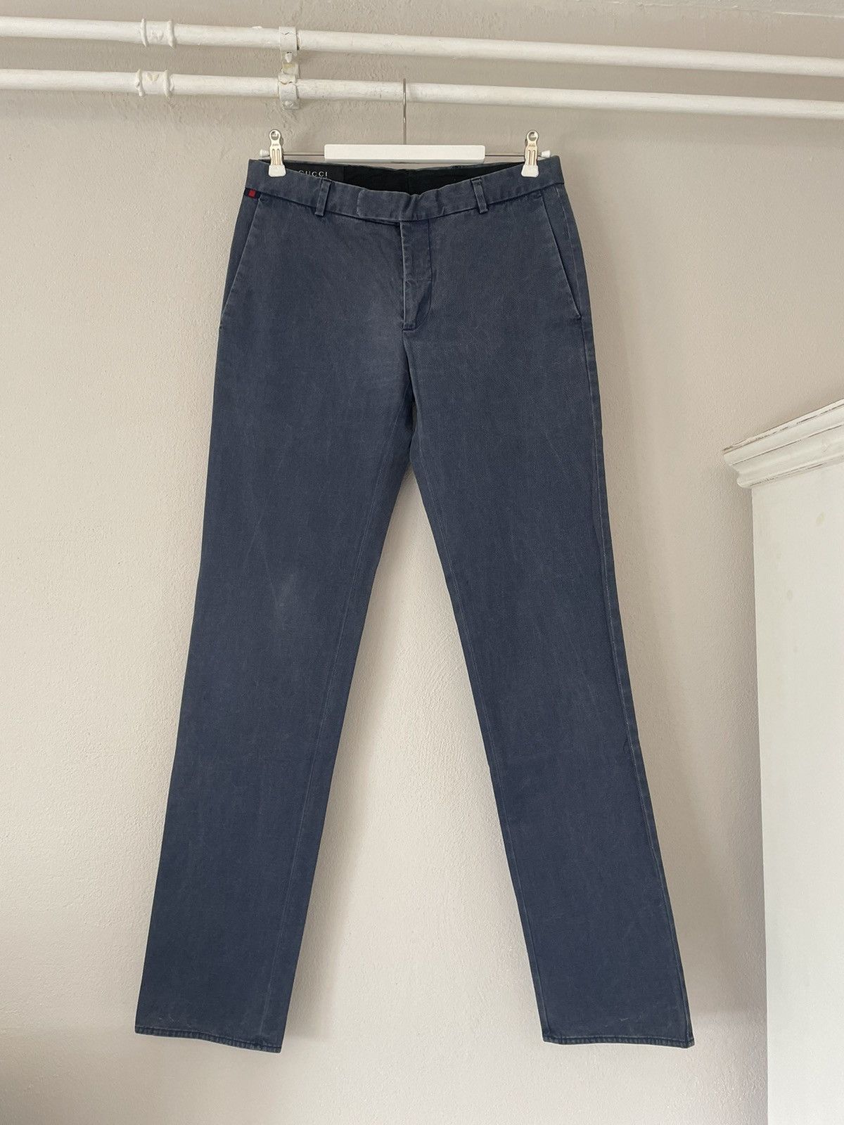 Gucci Blue College Fit Pants Size US 28 / EU 44 - 1 Thumbnail
