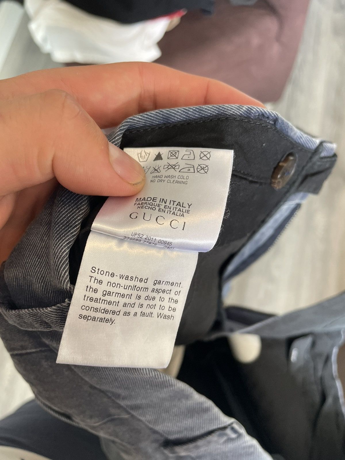 Gucci Blue College Fit Pants Size US 28 / EU 44 - 7 Thumbnail