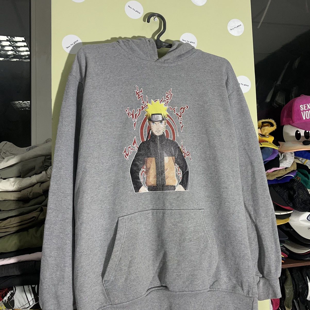 Vintage Y2K Naruto Graphic Hoodie Japanese Anime Streetwear Faded M Size US M / EU 48-50 / 2 - 4 Thumbnail