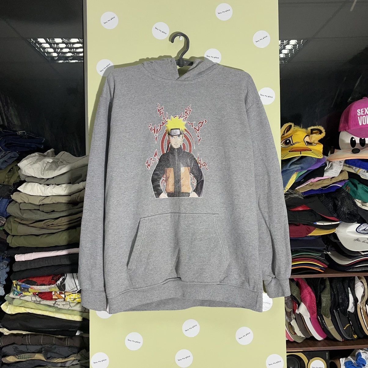 Vintage Y2K Naruto Graphic Hoodie Japanese Anime Streetwear Faded M Size US M / EU 48-50 / 2 - 1 Thumbnail