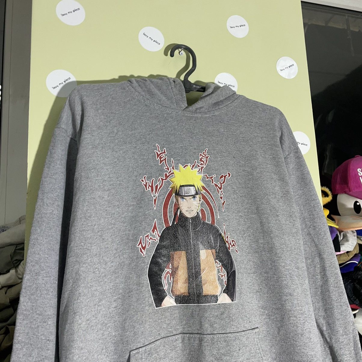 Vintage Y2K Naruto Graphic Hoodie Japanese Anime Streetwear Faded M Size US M / EU 48-50 / 2 - 6 Thumbnail