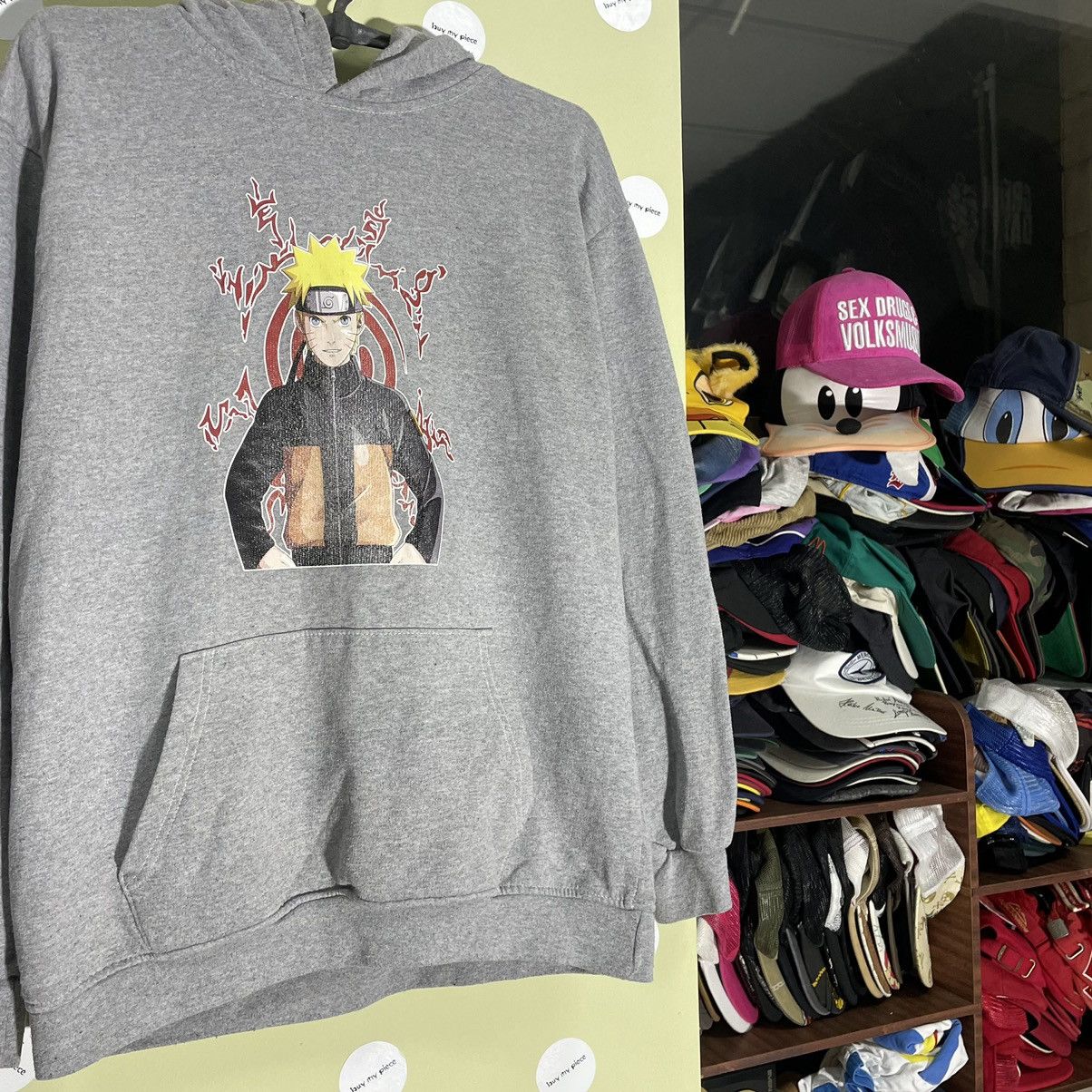 Vintage Y2K Naruto Graphic Hoodie Japanese Anime Streetwear Faded M Size US M / EU 48-50 / 2 - 5 Thumbnail
