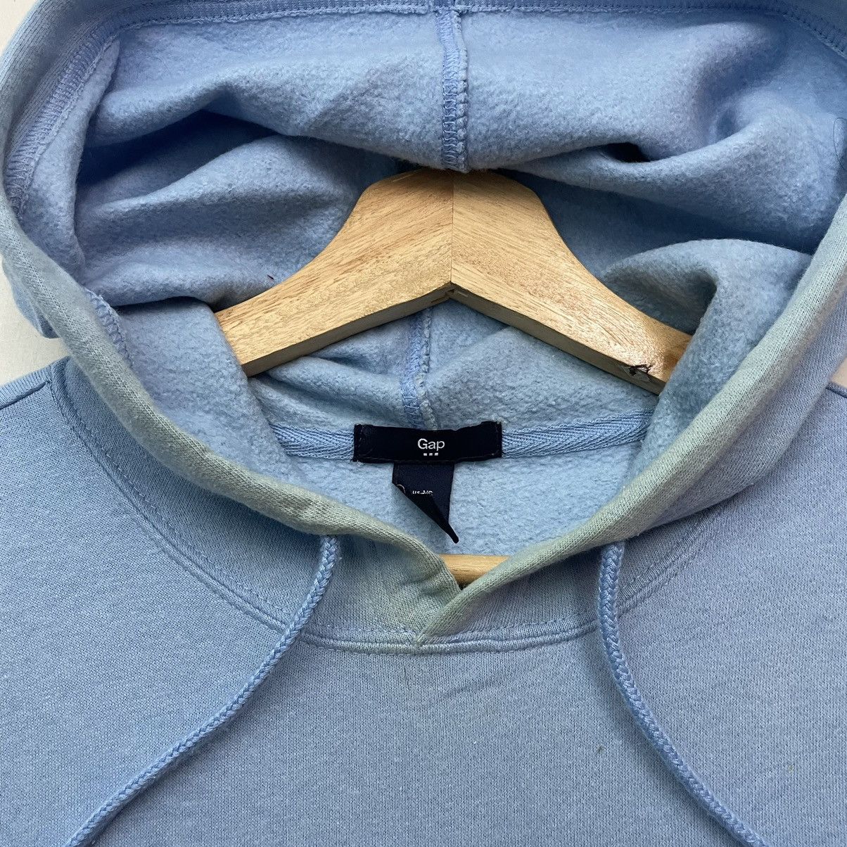 Gap × Vintage Vintage GAP Spell Out Big Logo Hoodie Sweatshirt Size US M / EU 48-50 / 2 - 6 Thumbnail