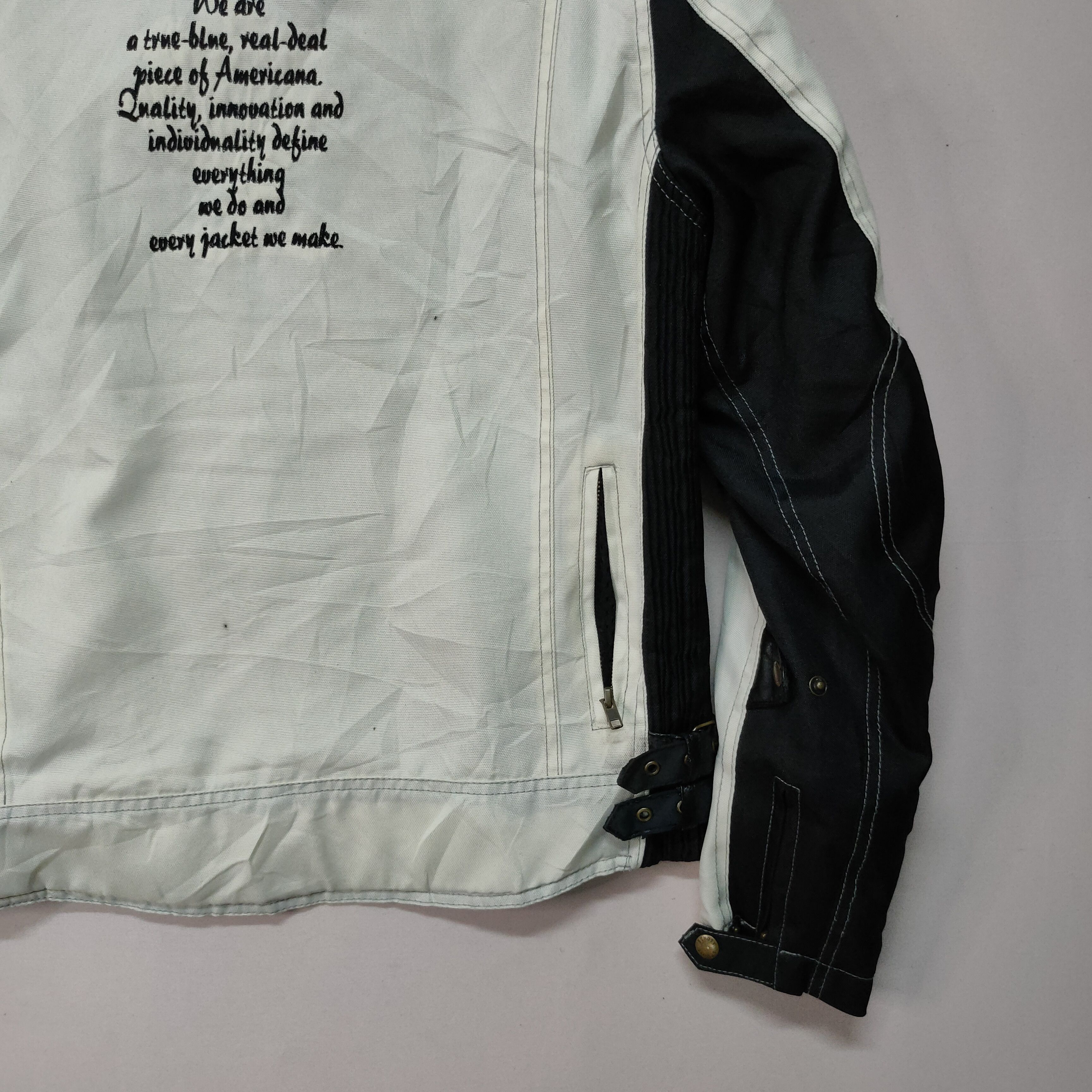 Schott Vintage SCHOTT N.Y.C BIG LOGO ZIPPER UPS BIKES JACKET Size US M / EU 48-50 / 2 - 10 Thumbnail