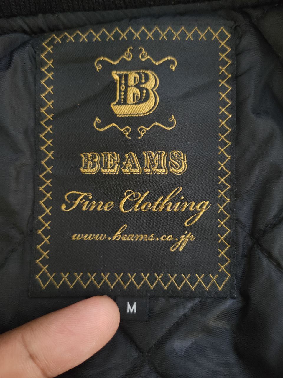 Beams Plus Beams Velvet Varsity Bomber Jacket Size US M / EU 48-50 / 2 - 9 Thumbnail