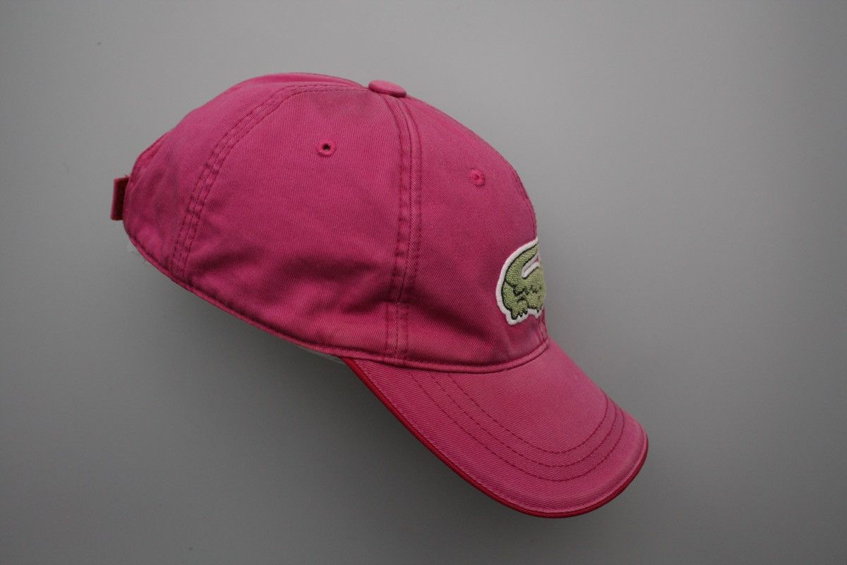 Lacoste Lacoste Big Logo Baseball Cap Hat Size ONE SIZE - 4 Thumbnail