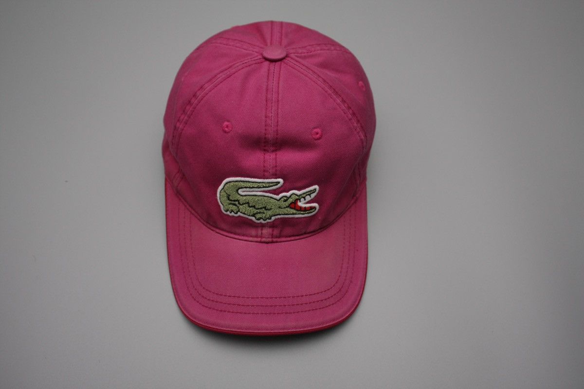 Lacoste Lacoste Big Logo Baseball Cap Hat Size ONE SIZE - 2 Thumbnail