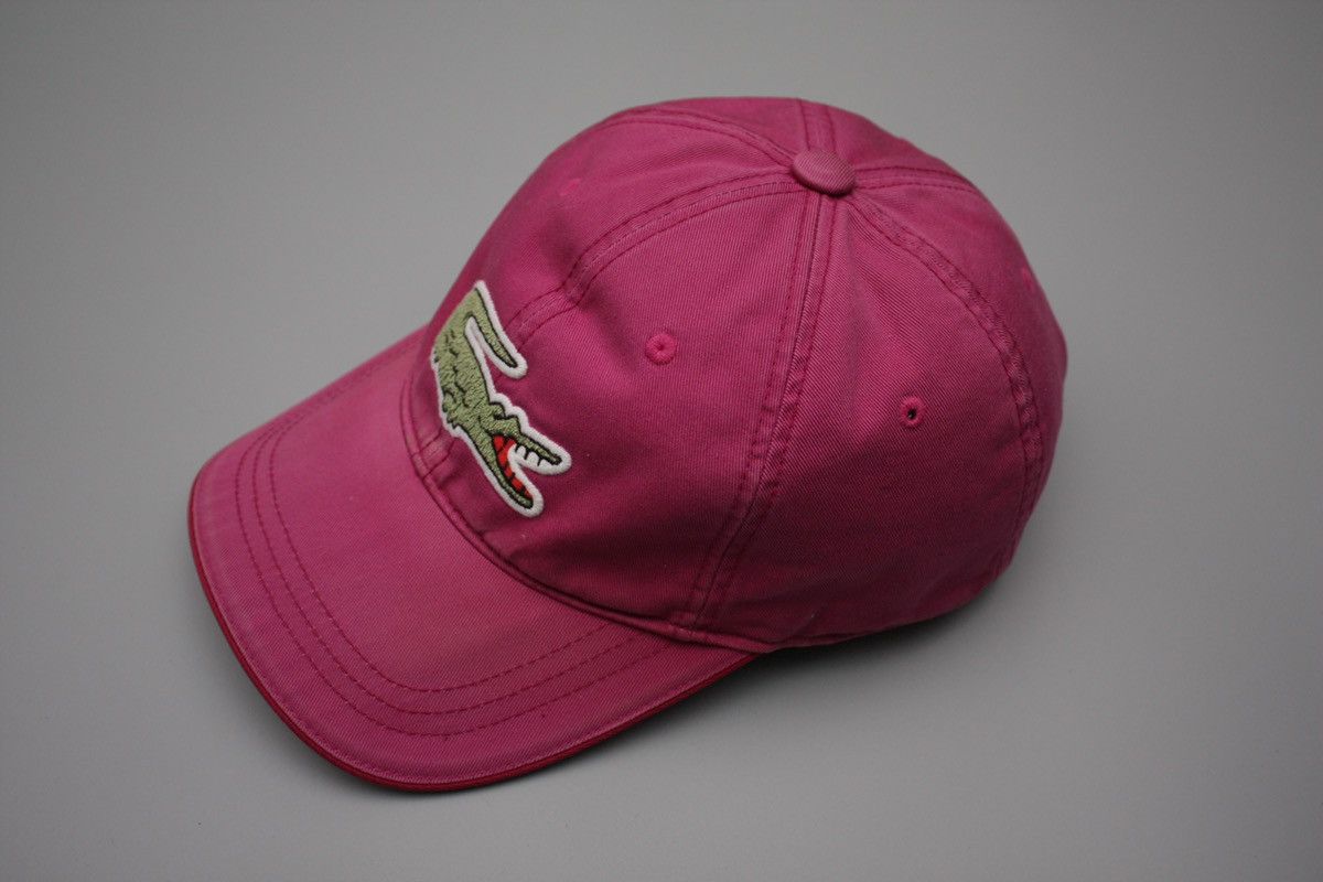 Lacoste Lacoste Big Logo Baseball Cap Hat Size ONE SIZE - 1 Thumbnail