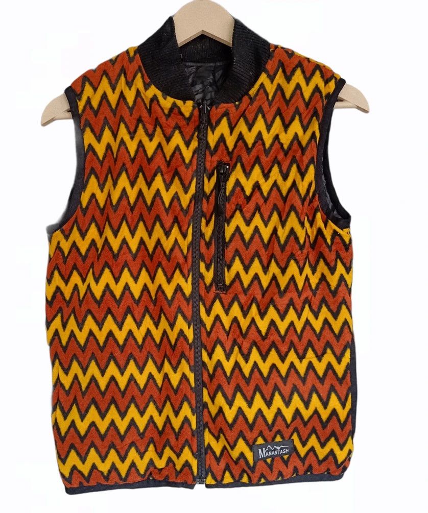 Manastash × Vintage Vintage Manastash Reversible Quilted Vest Size US S / EU 44-46 / 1 - 1 Thumbnail